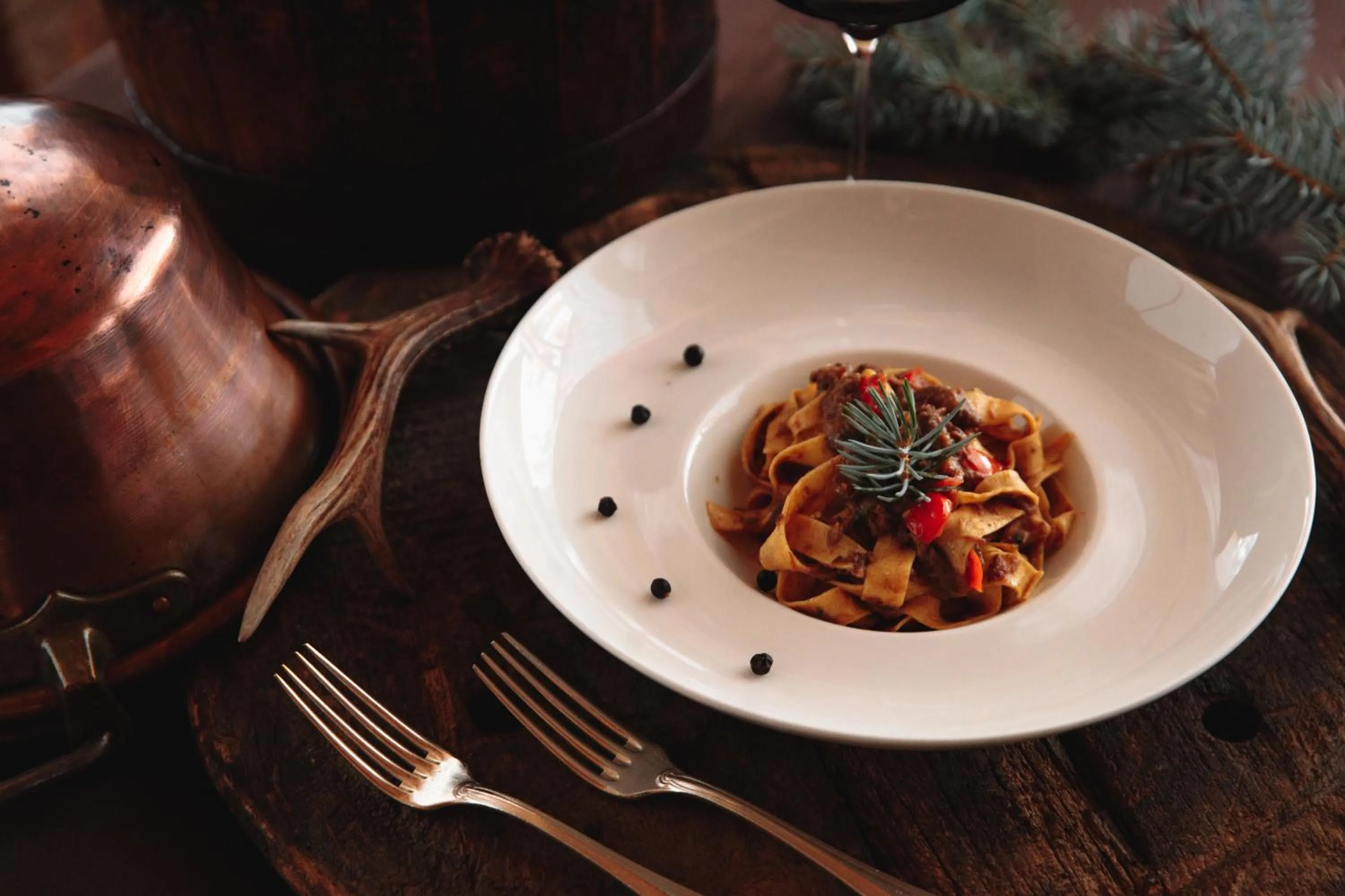 Restaurant/places to eat in Hotel Belvedere