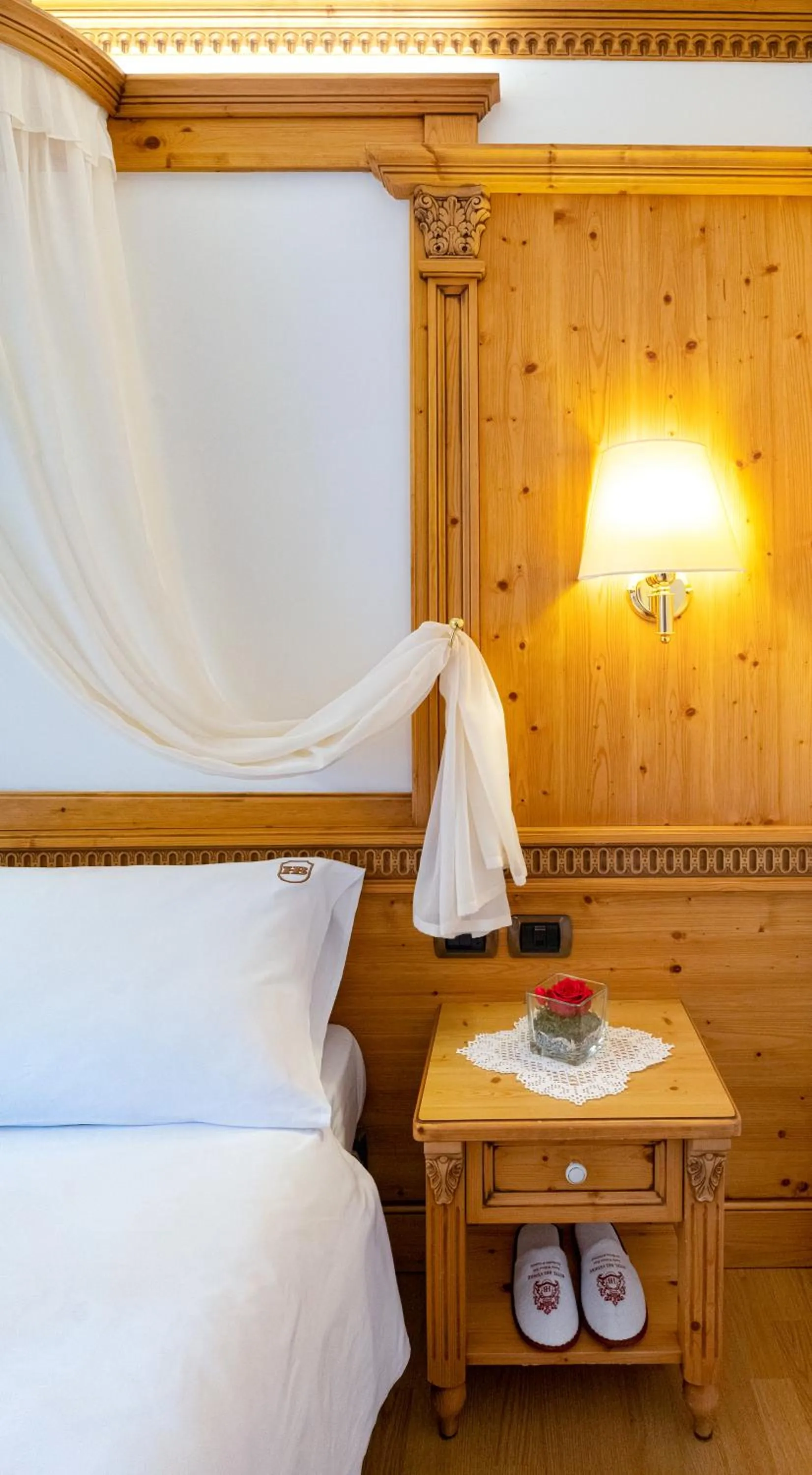 Bed in Hotel Belvedere