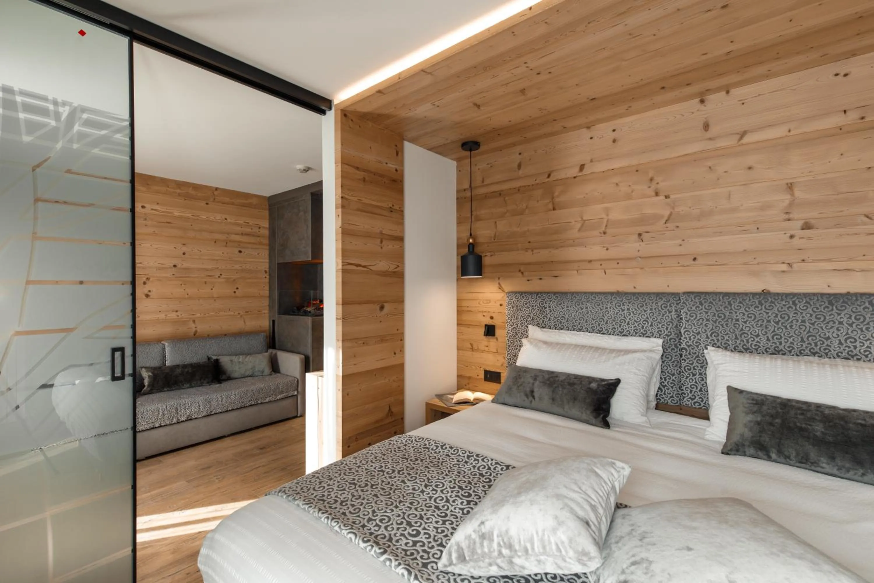 Bedroom, Bed in Hotel Belvedere