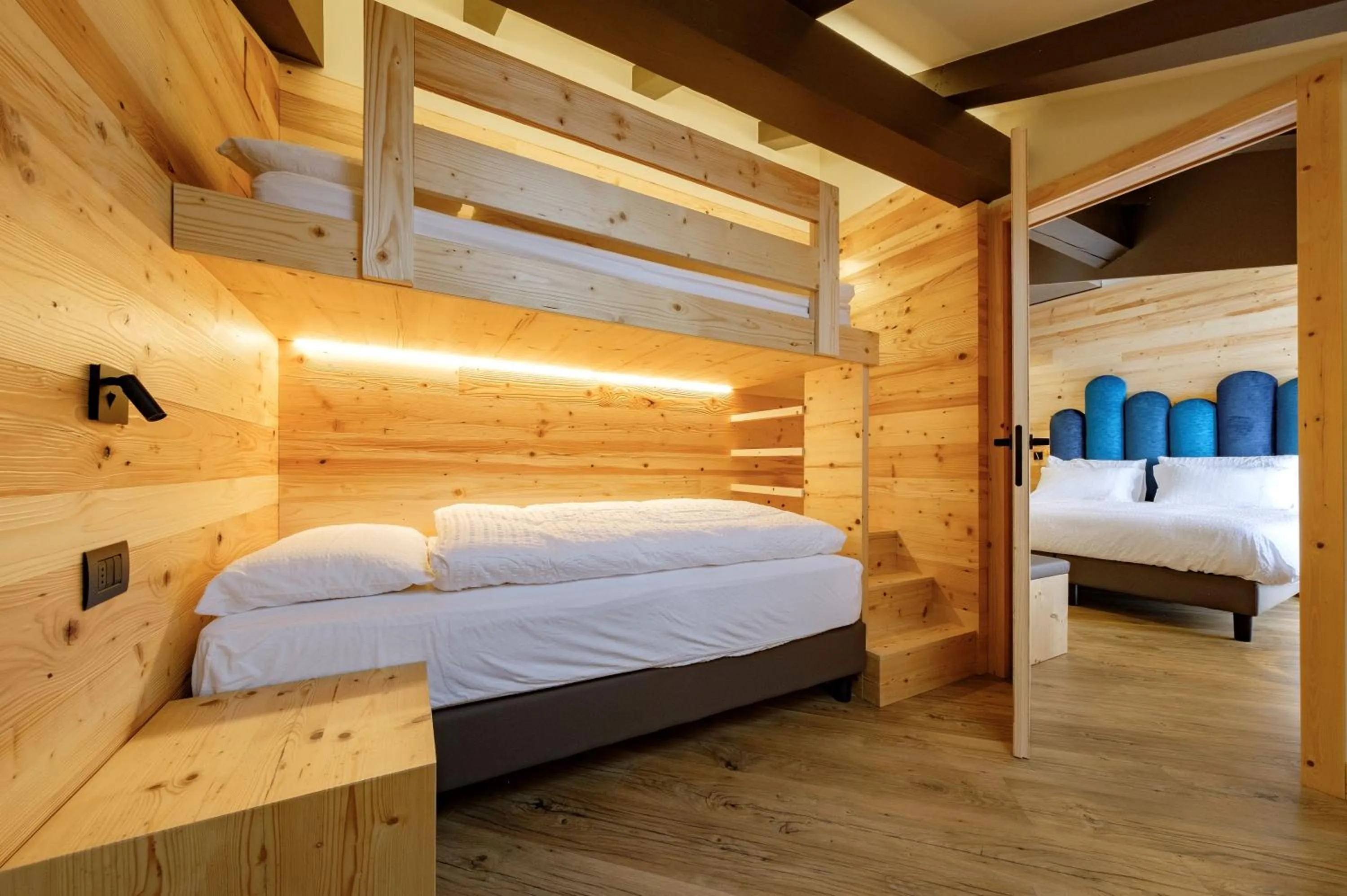 Bed in Hotel Belvedere