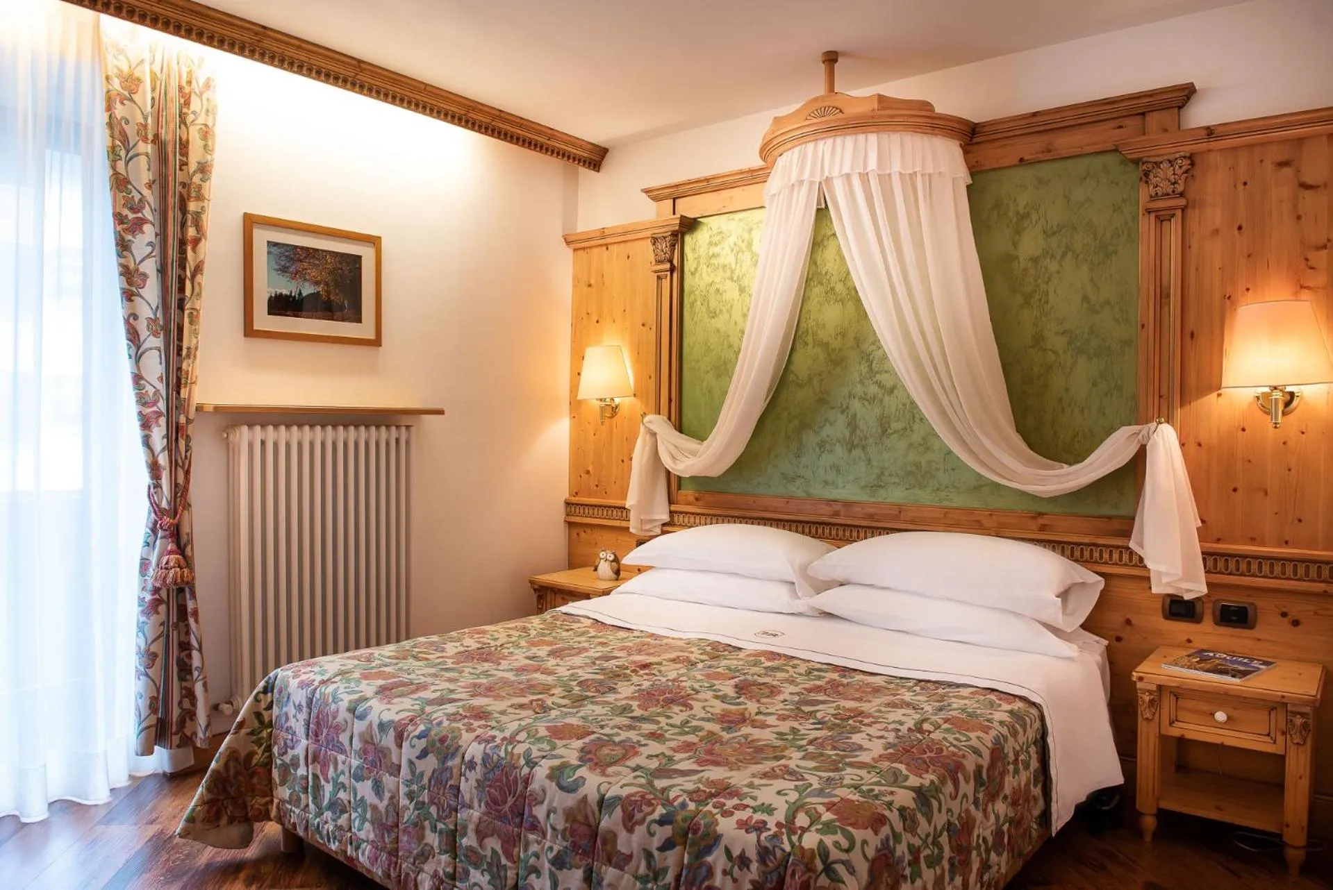 Bed in Hotel Belvedere