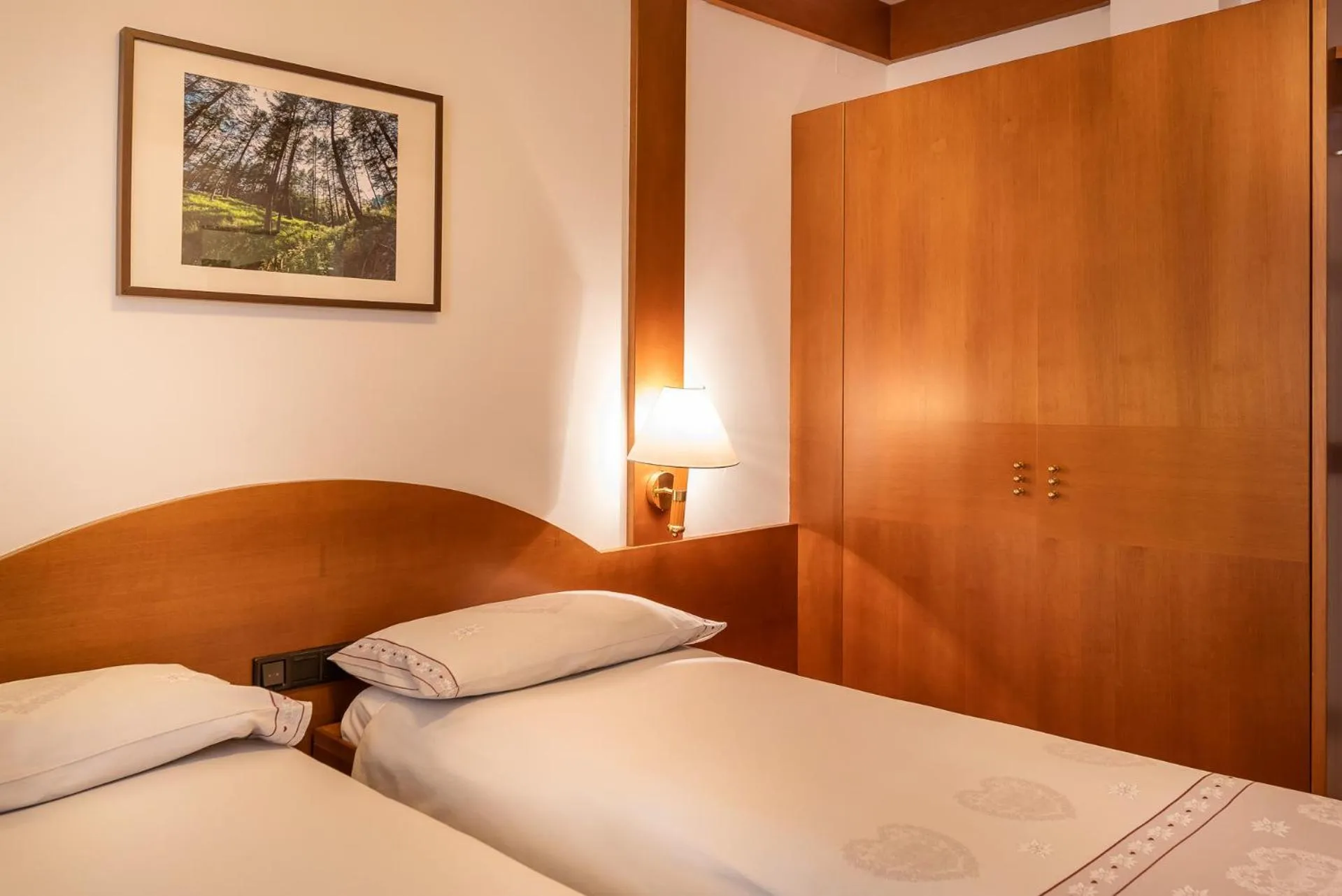 Bed in Hotel Belvedere