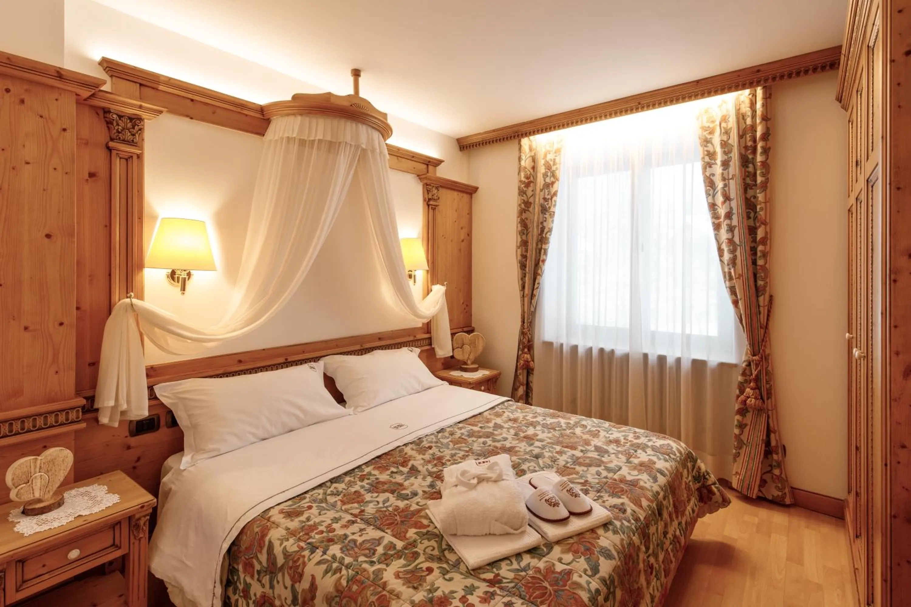 Bed in Hotel Belvedere