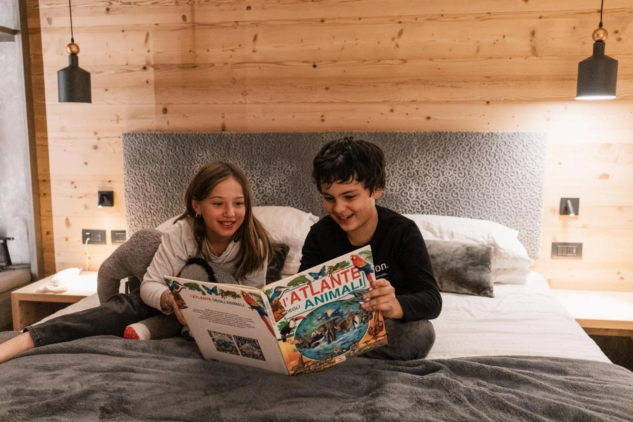 Bed in Hotel Belvedere