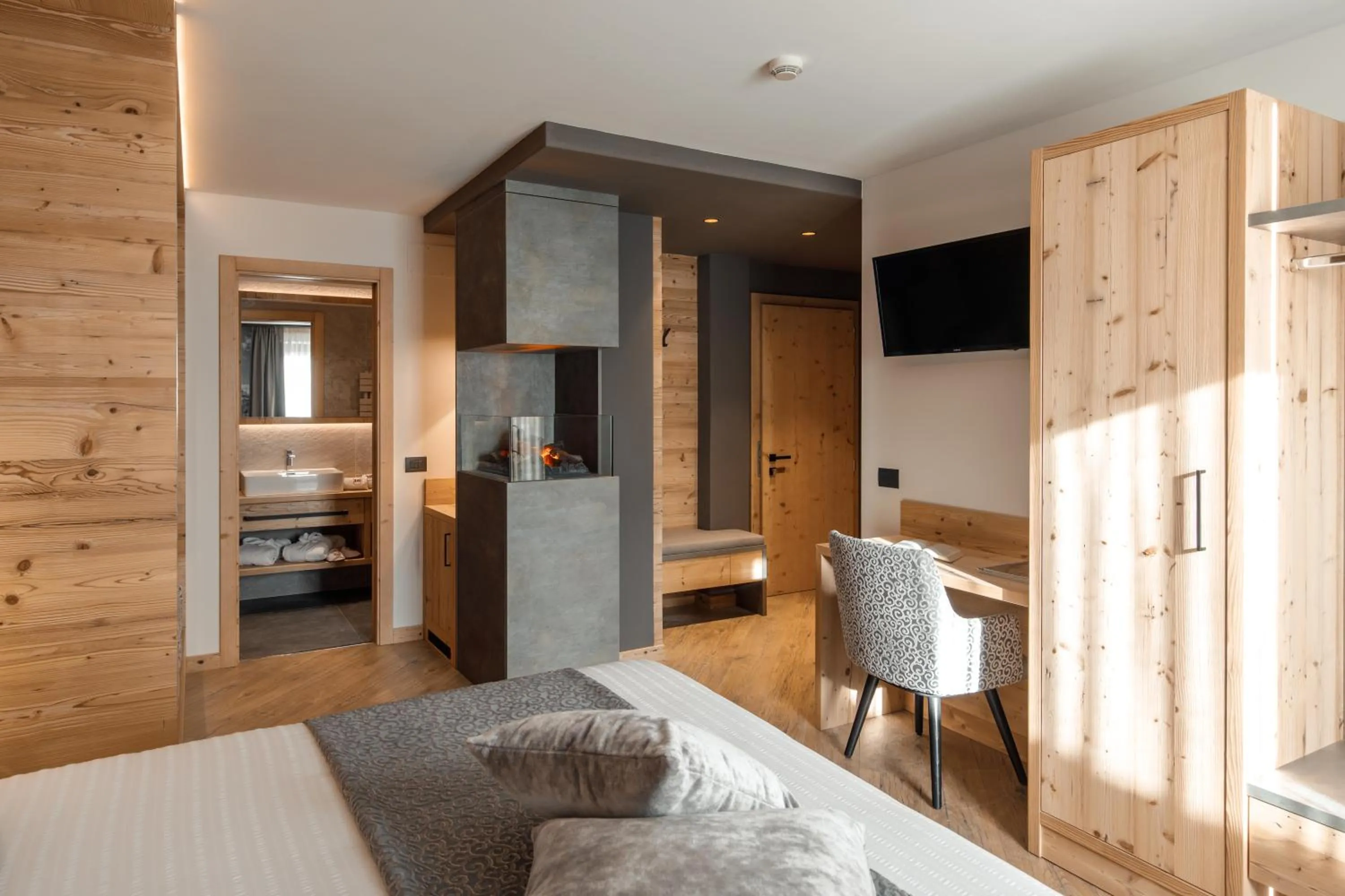 Bed in Hotel Belvedere