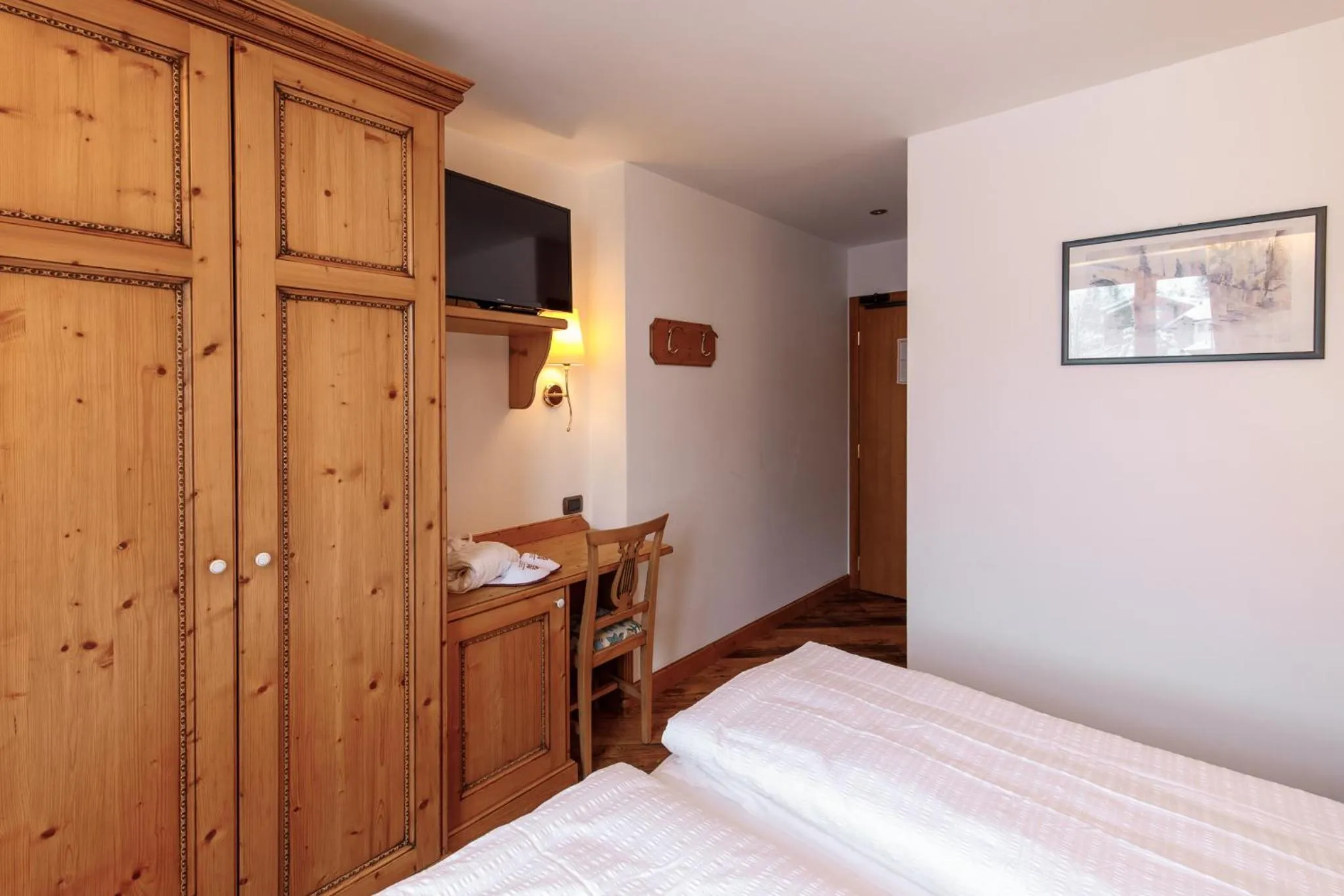 Bed in Hotel Belvedere