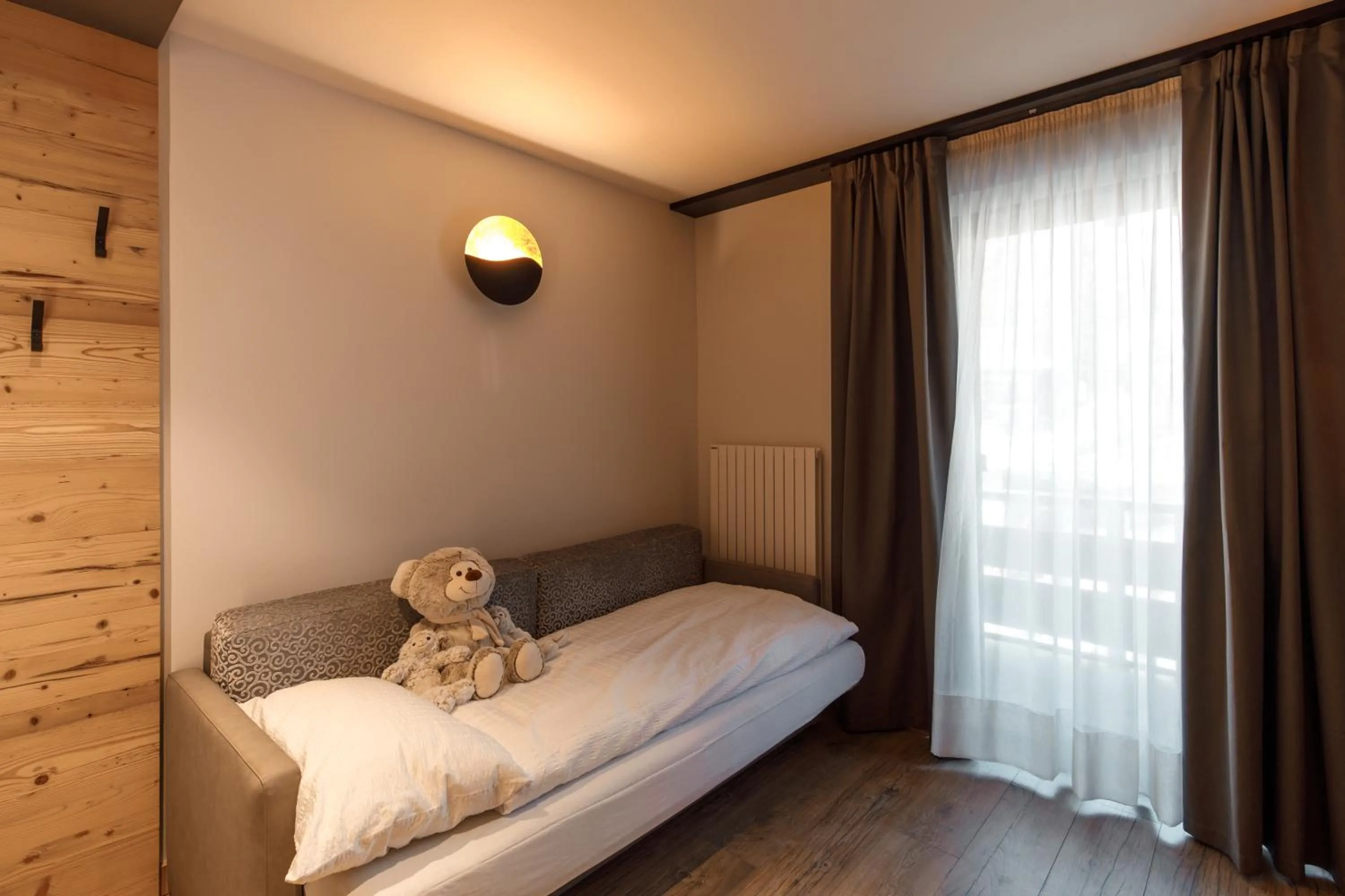 Bed in Hotel Belvedere