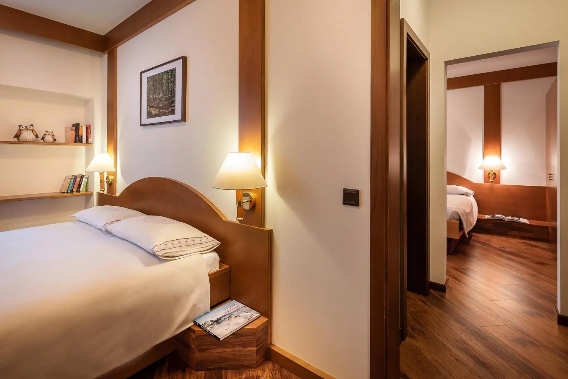 Bed in Hotel Belvedere