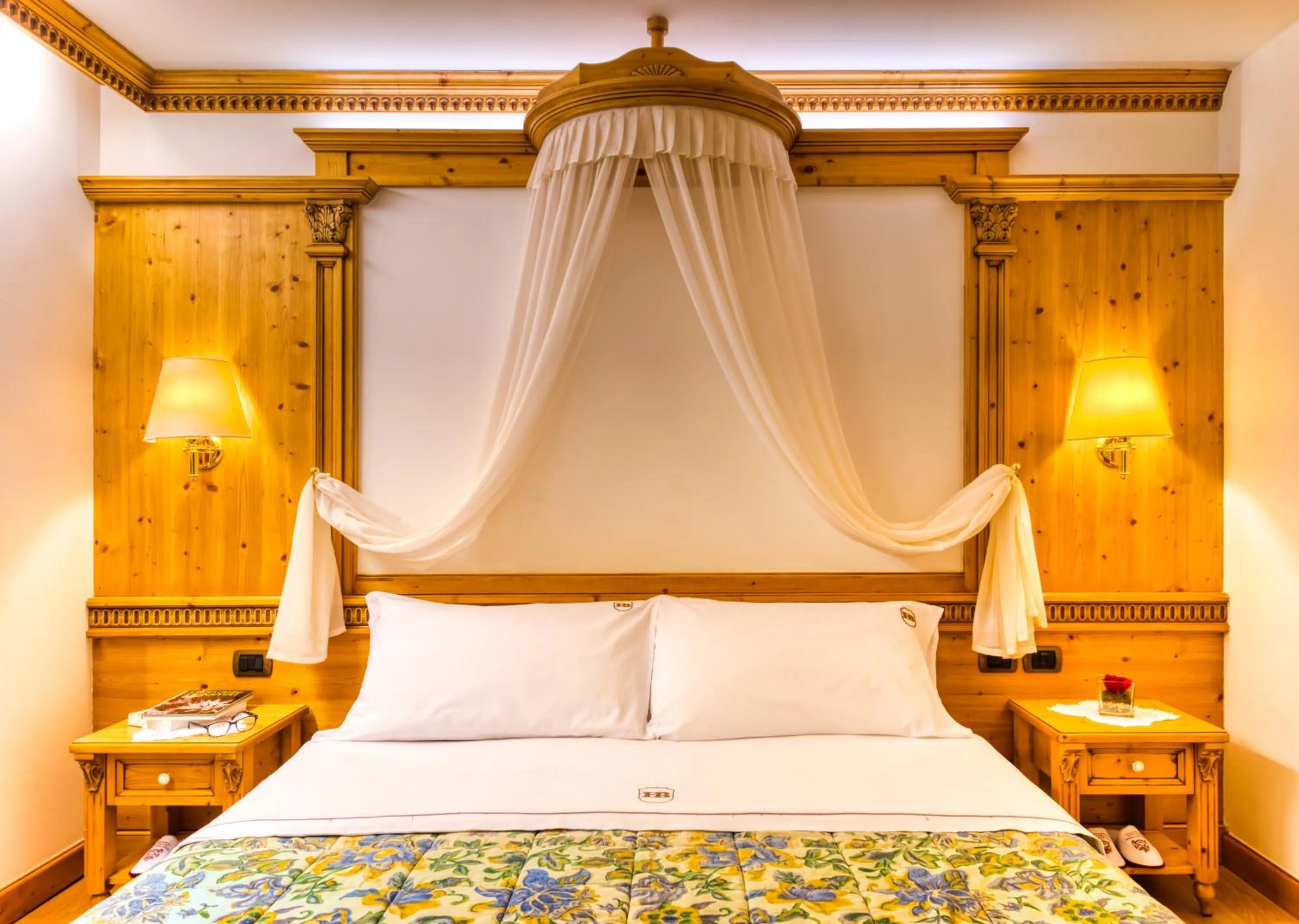 Bed in Hotel Belvedere