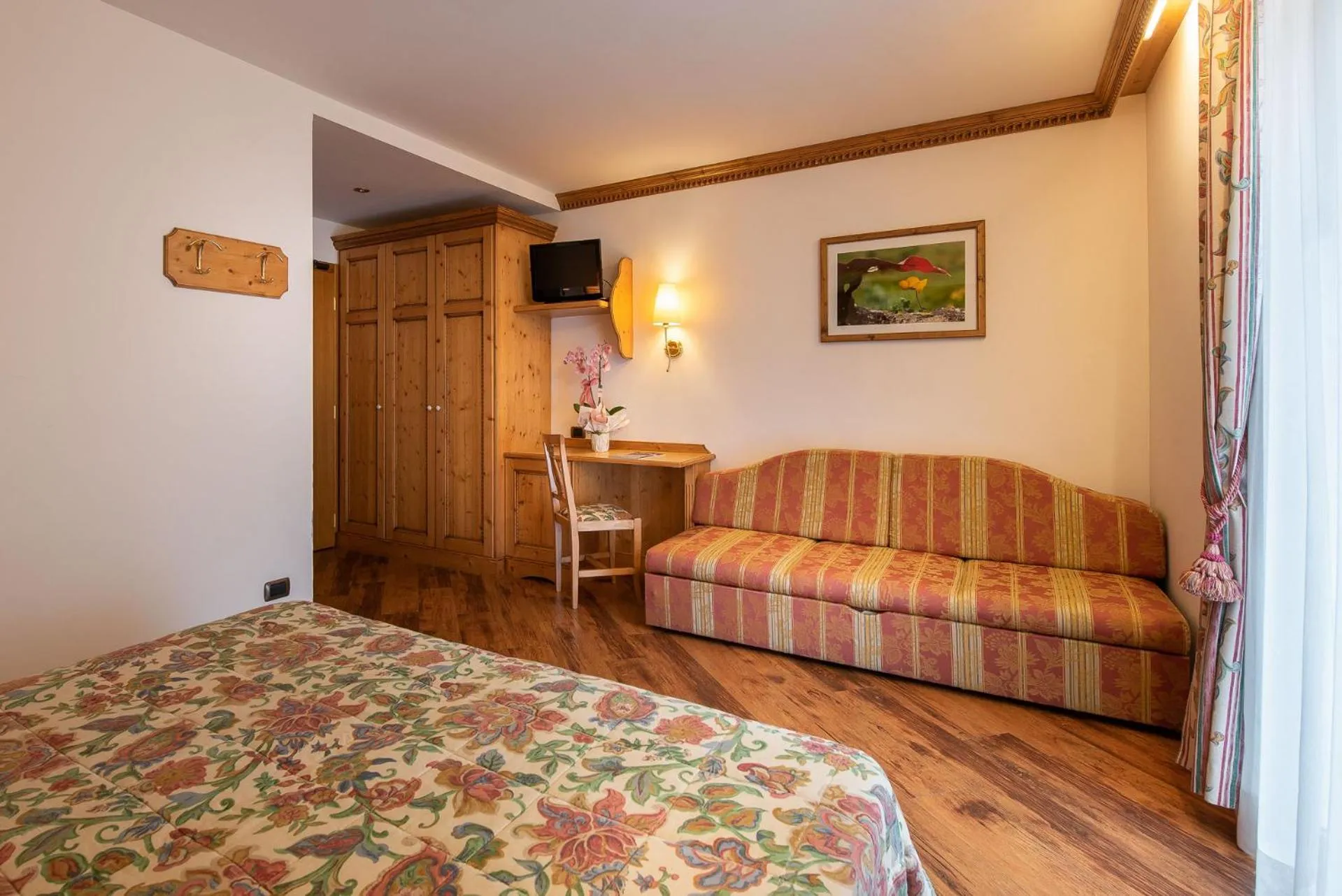 Bed in Hotel Belvedere