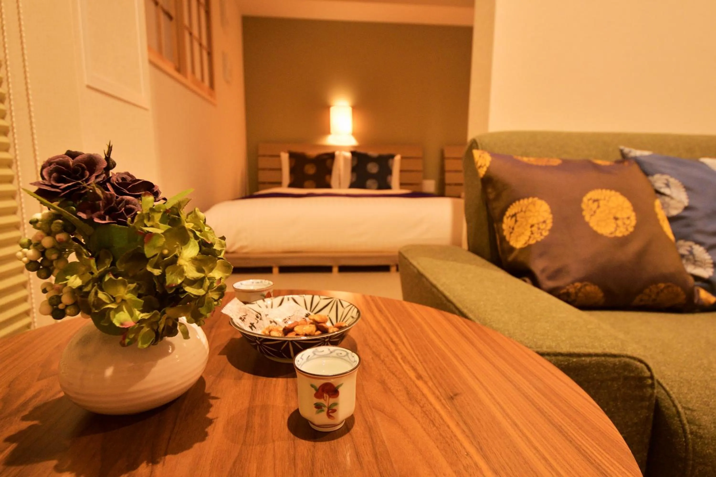 Bedroom in Hotel Mondonce Kyoto Gojo