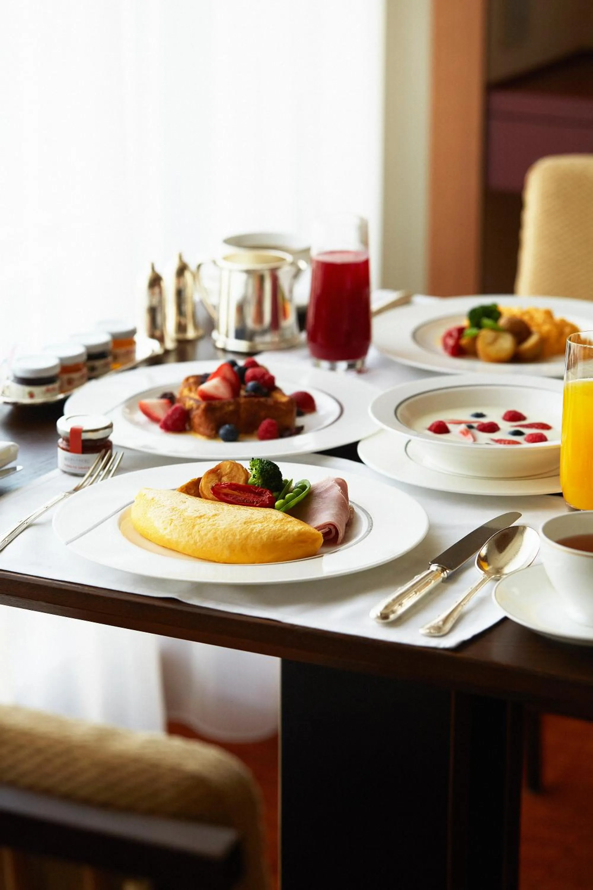Breakfast in The Peninsula Tokyo