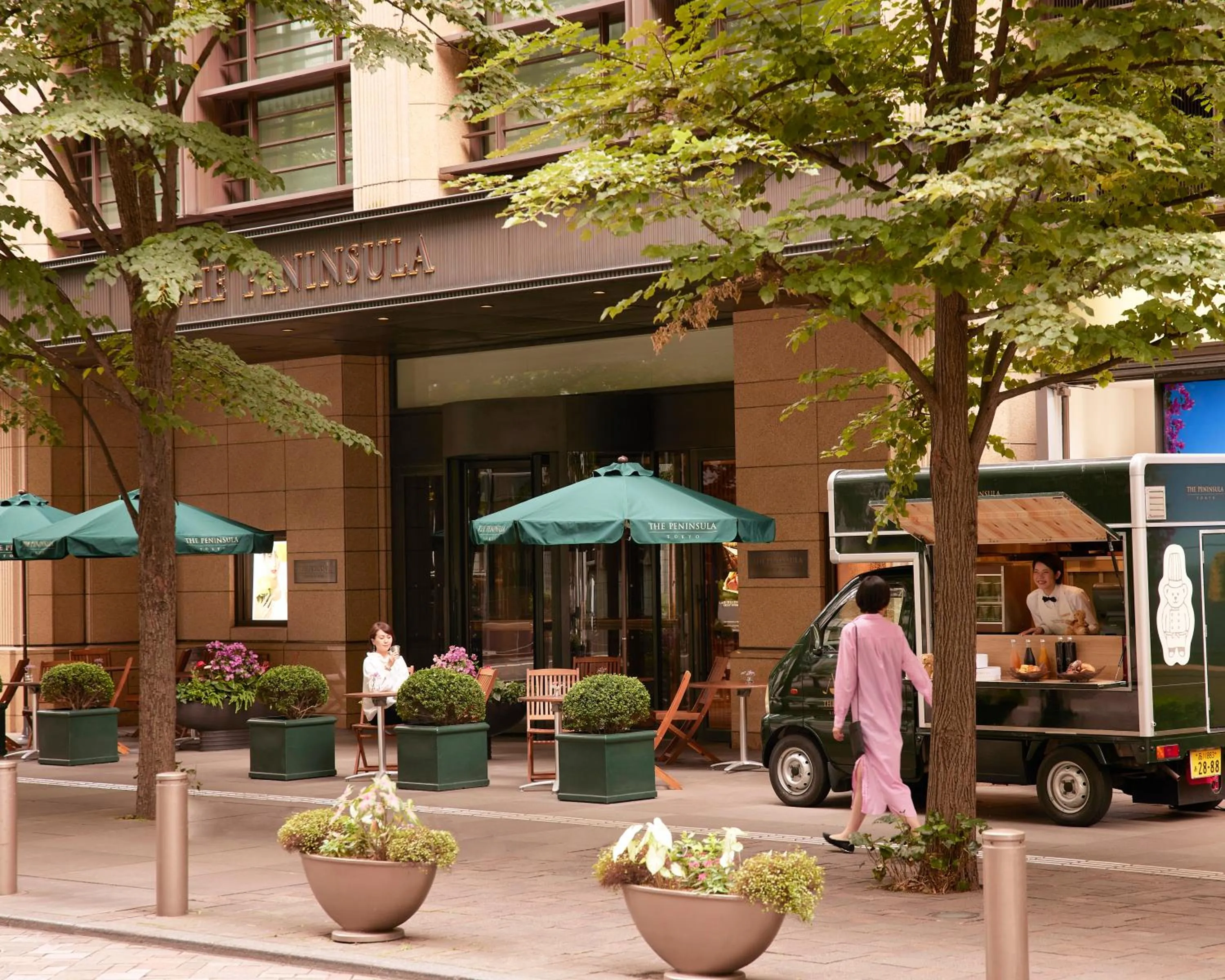 Property building in The Peninsula Tokyo