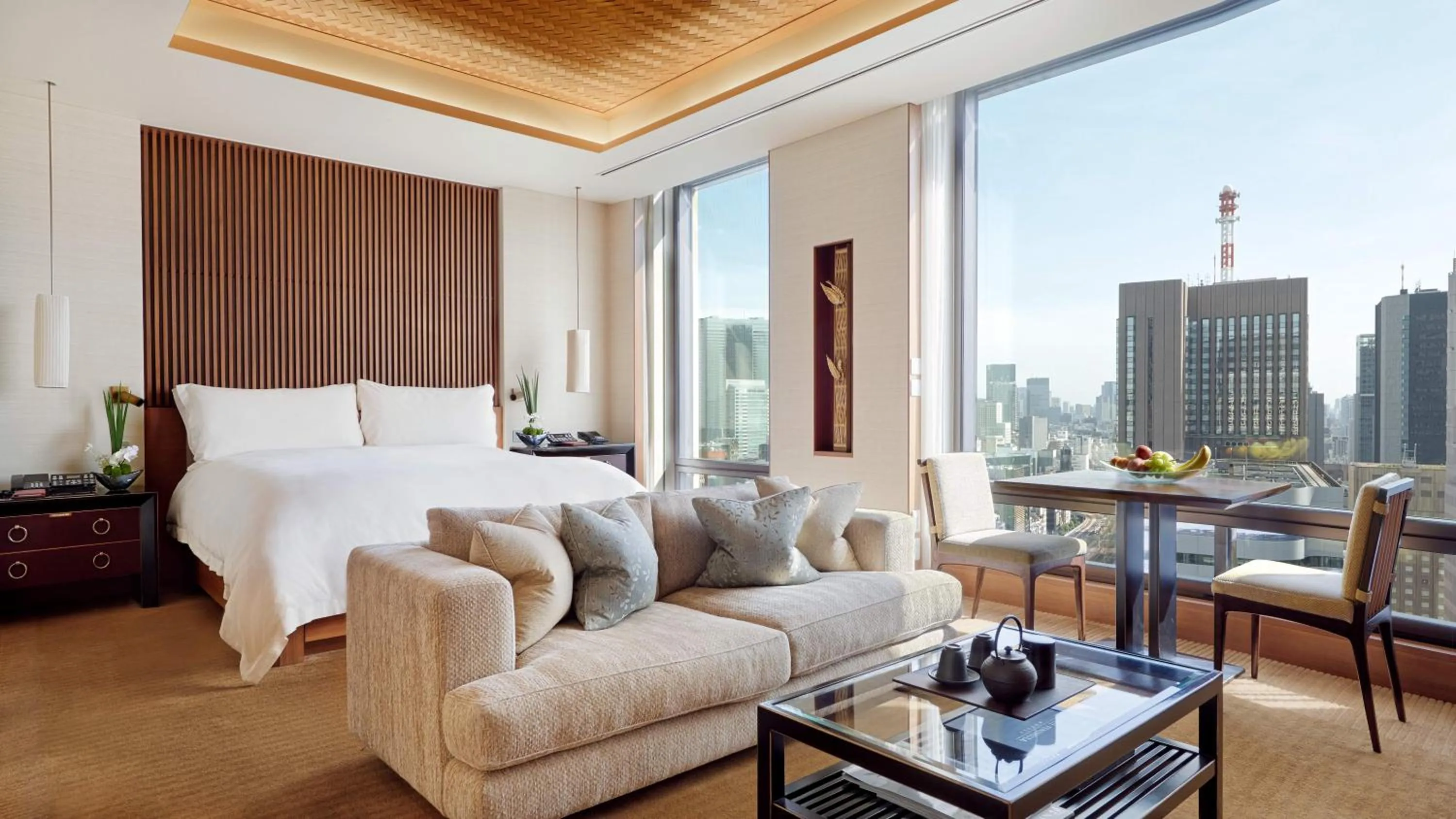 Bedroom in The Peninsula Tokyo