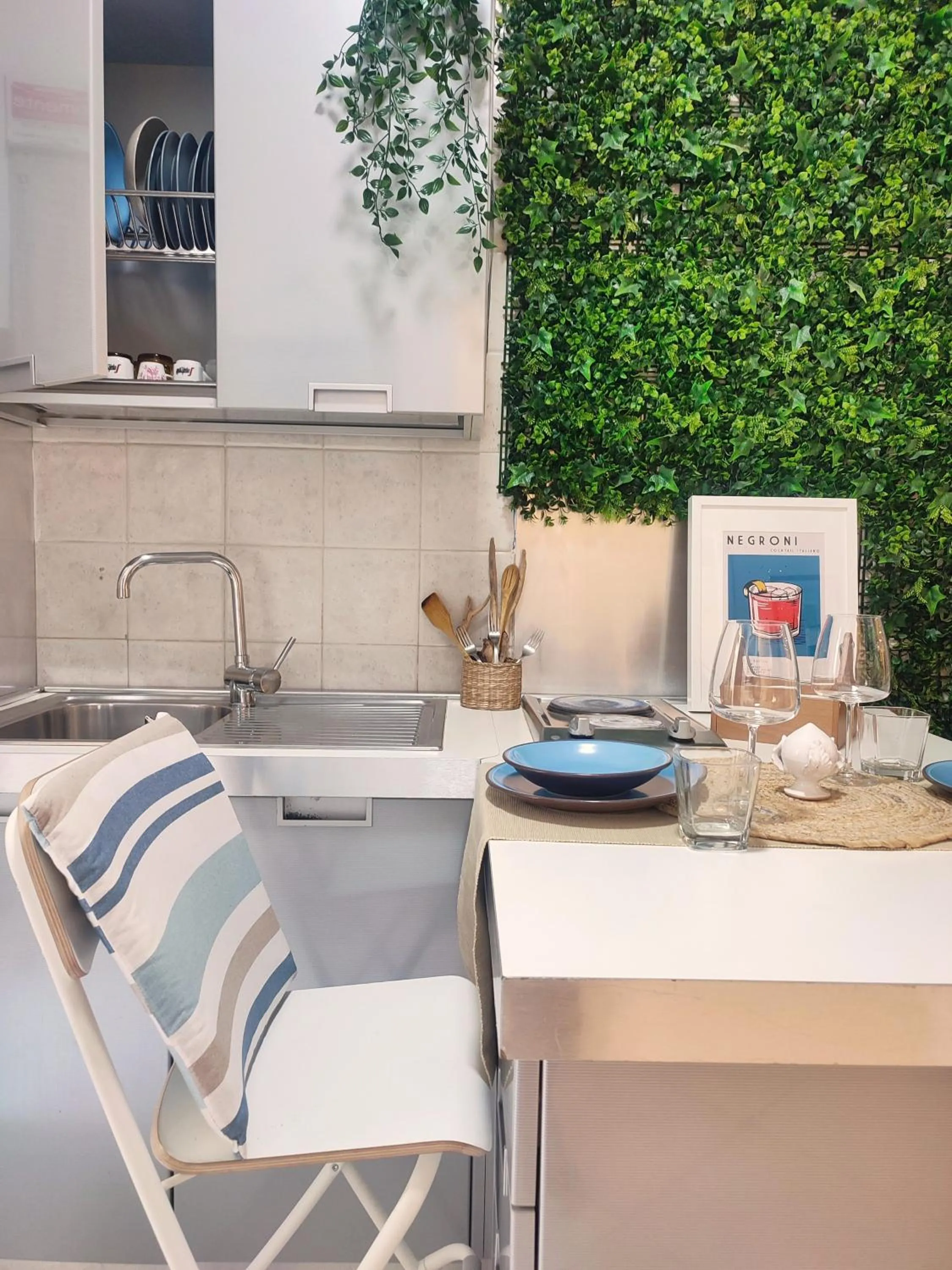 Kitchen or kitchenette in Casa in Centro Foggia