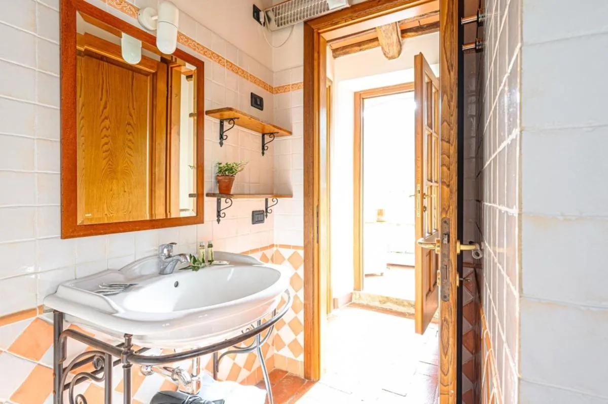 Bathroom in Agriturismo Pian di Fiume