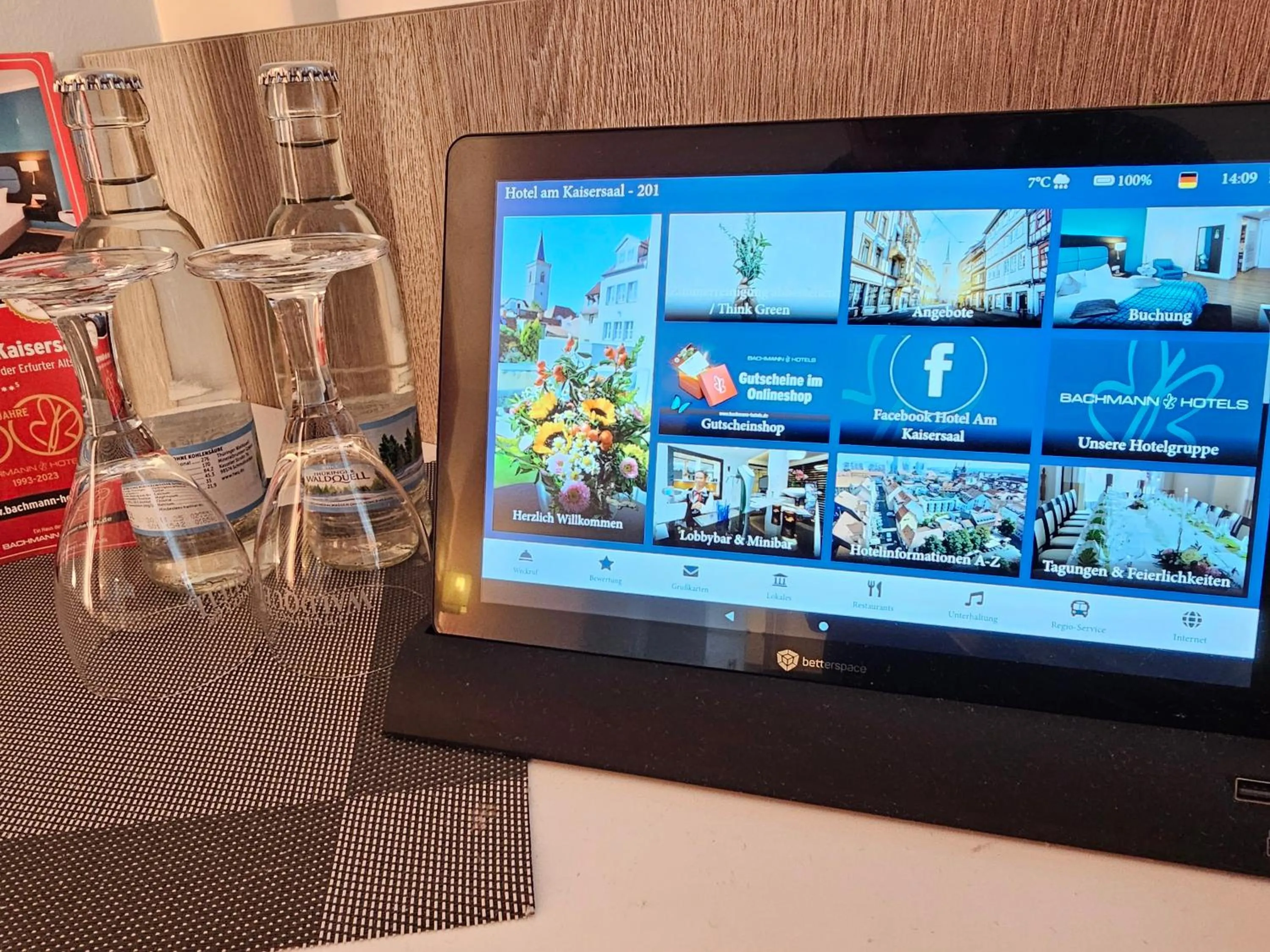 Decorative detail in Hotel Am Kaisersaal