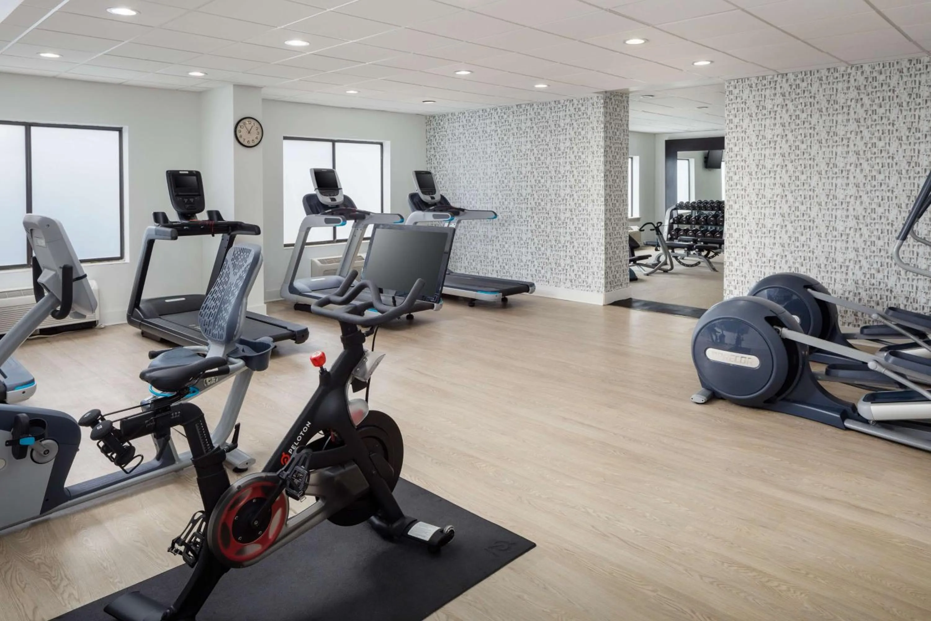 Fitness centre/facilities in DoubleTree by Hilton Princeton