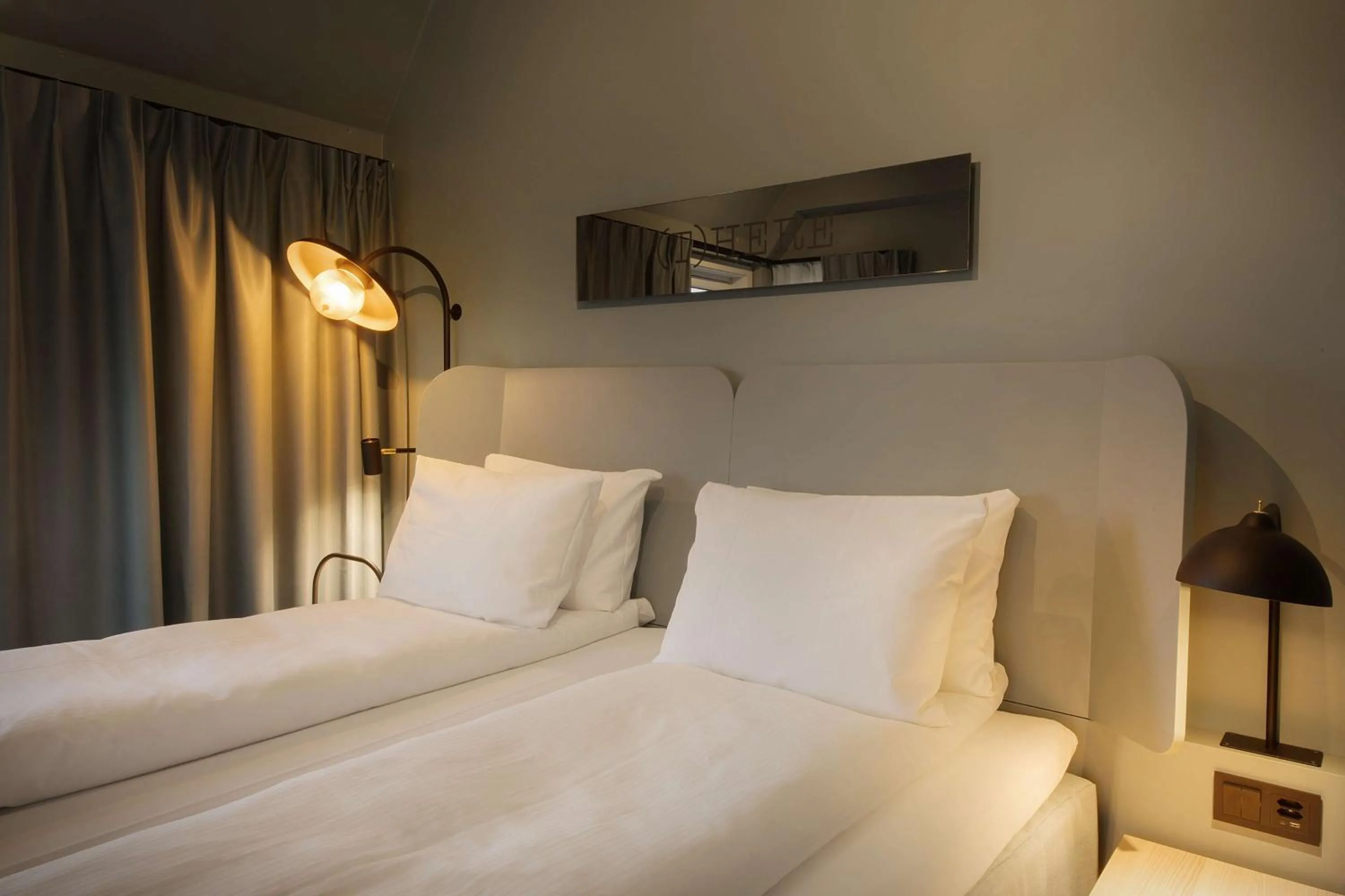 Bedroom, Bed in Scandic Victoria Lillehammer