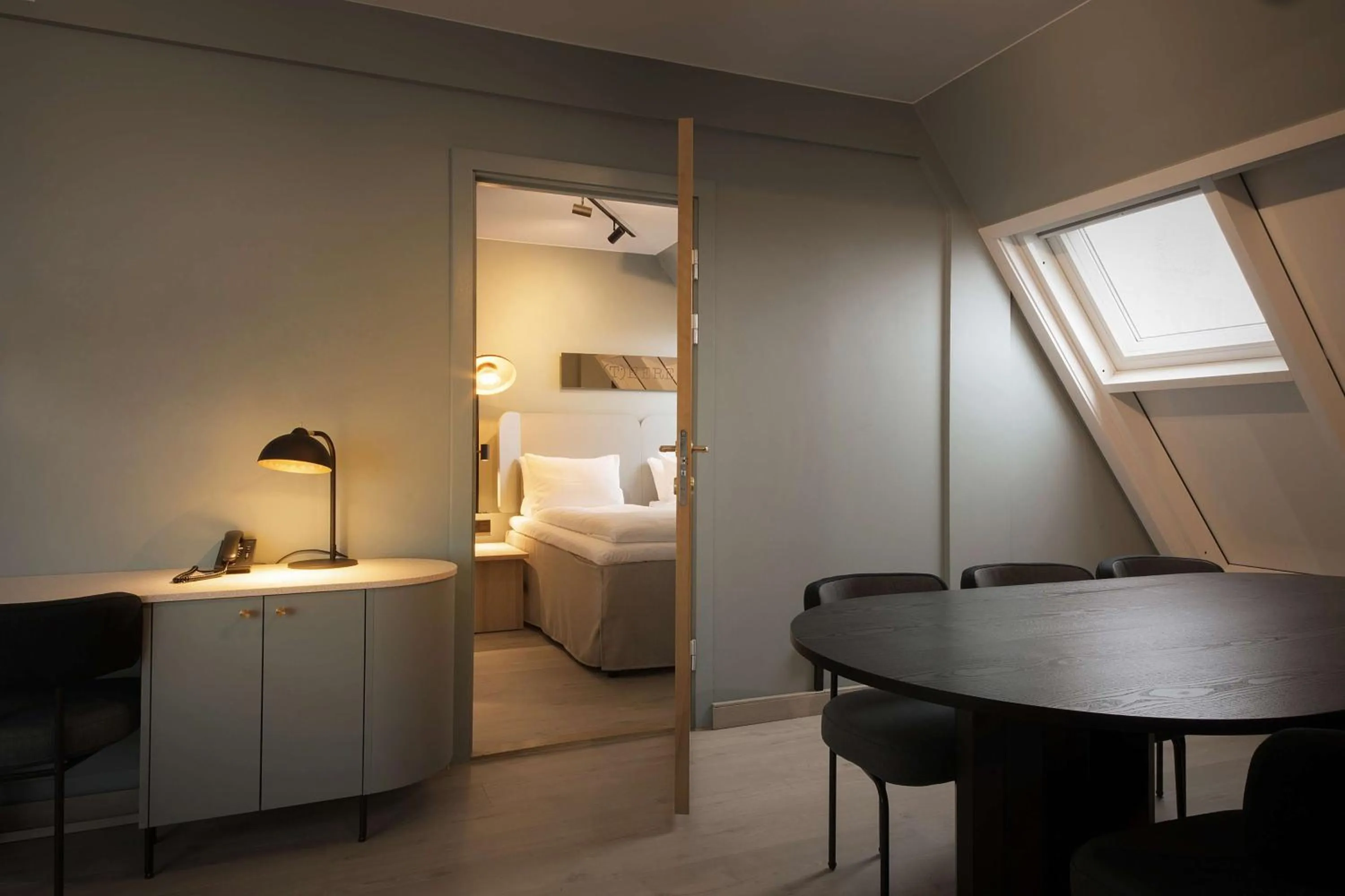 Bedroom, Bed in Scandic Victoria Lillehammer