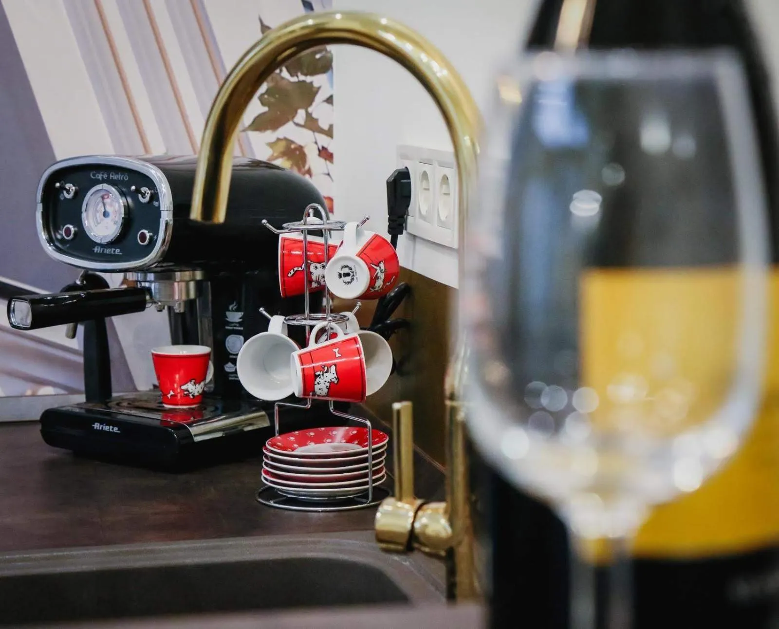 Coffee/tea facilities in Park&Art Boutique Suites