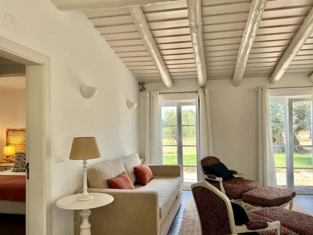 Living room, Bed in A Casa do Governador