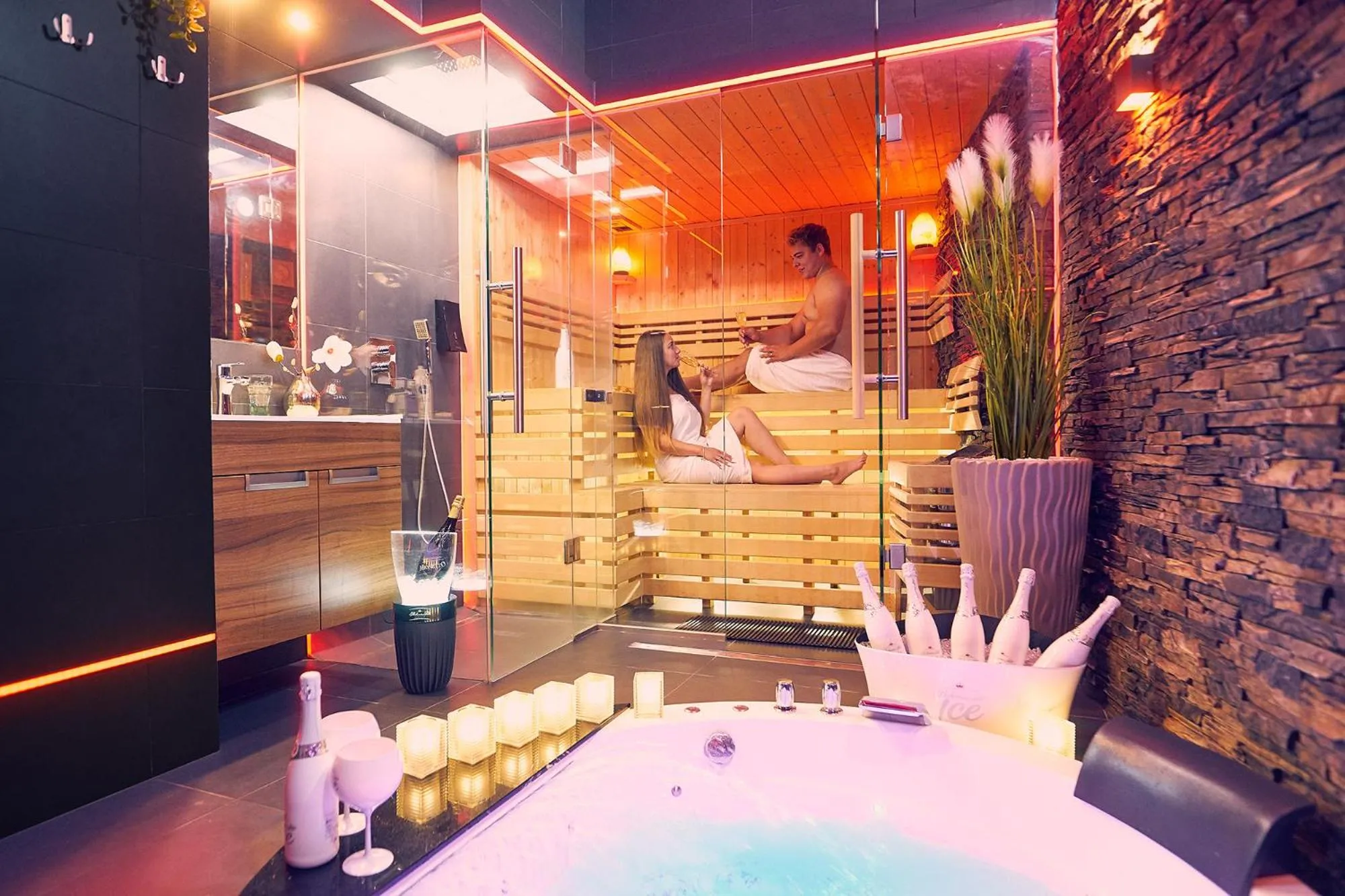 Spa and wellness centre/facilities in Wellness Hotel Kocanda