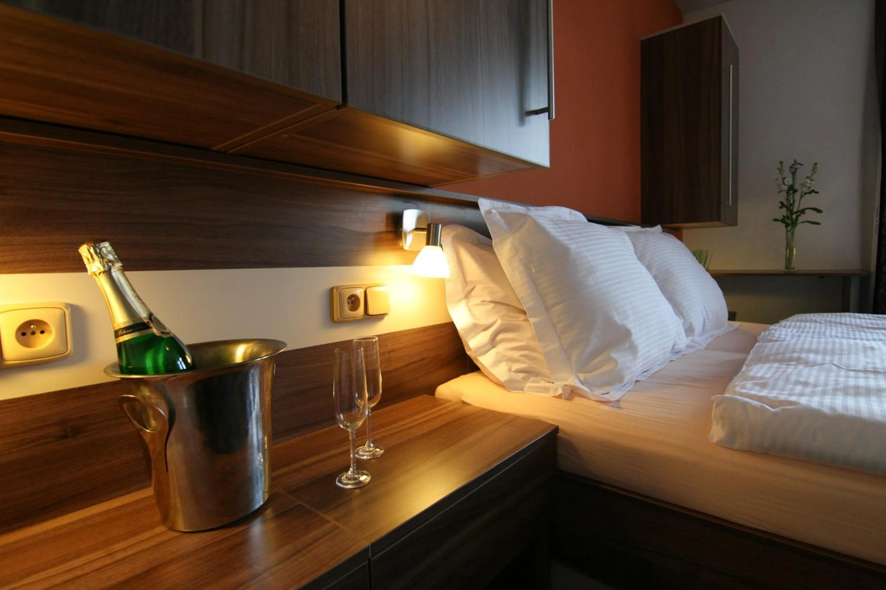 Bed in Wellness Hotel Kocanda