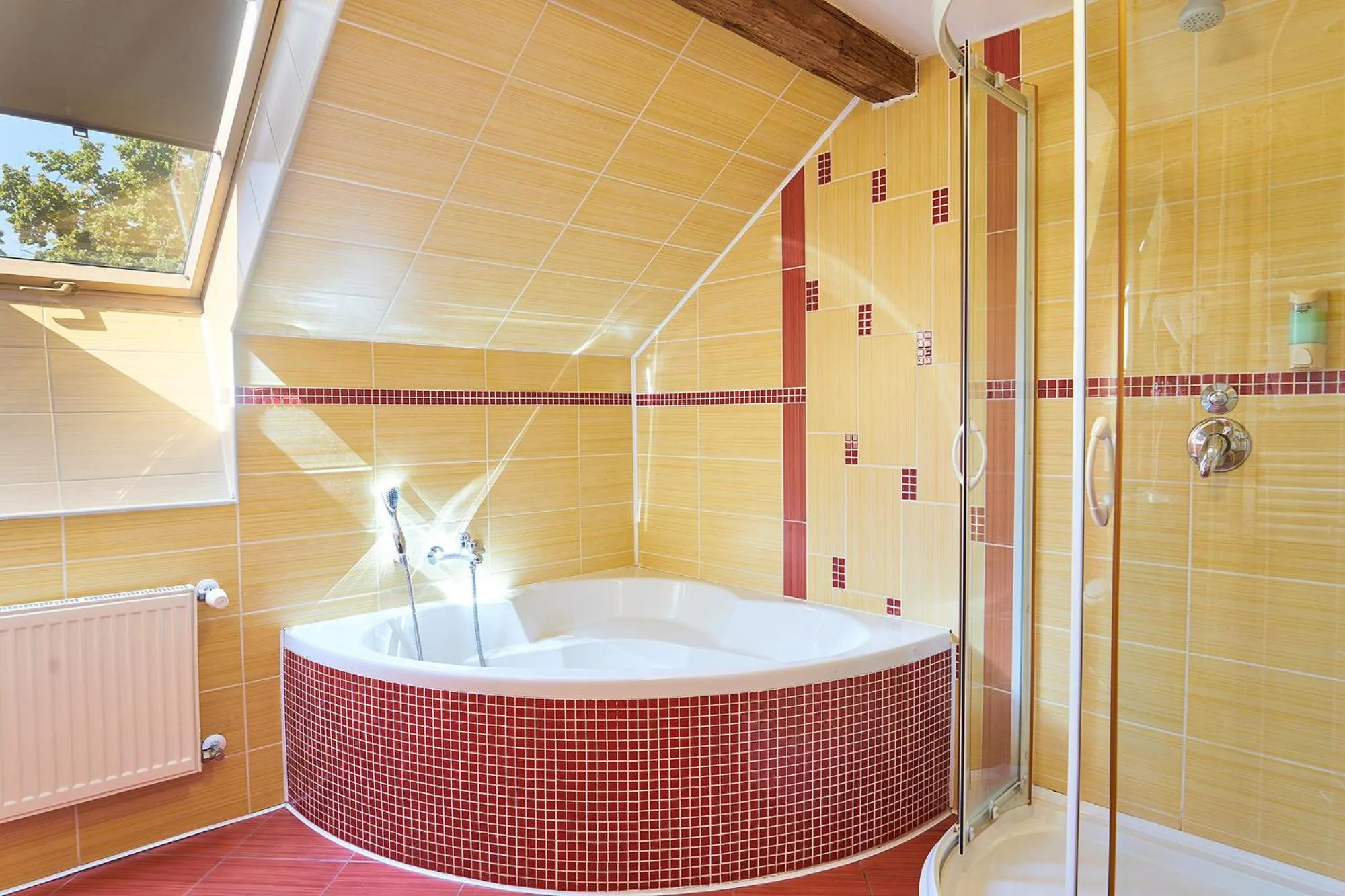 Shower in Wellness Hotel Kocanda