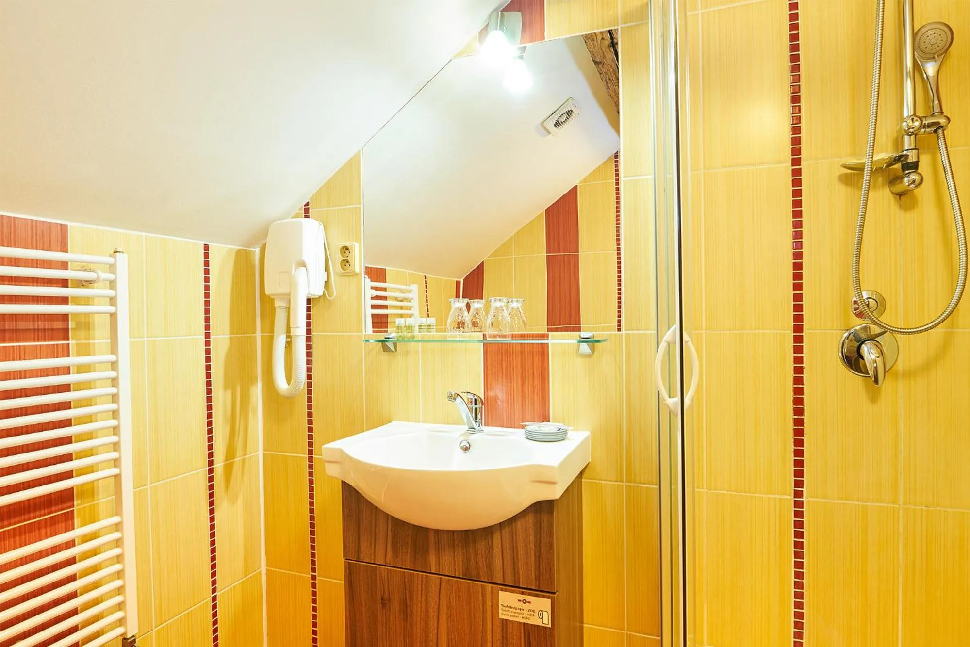 Shower in Wellness Hotel Kocanda