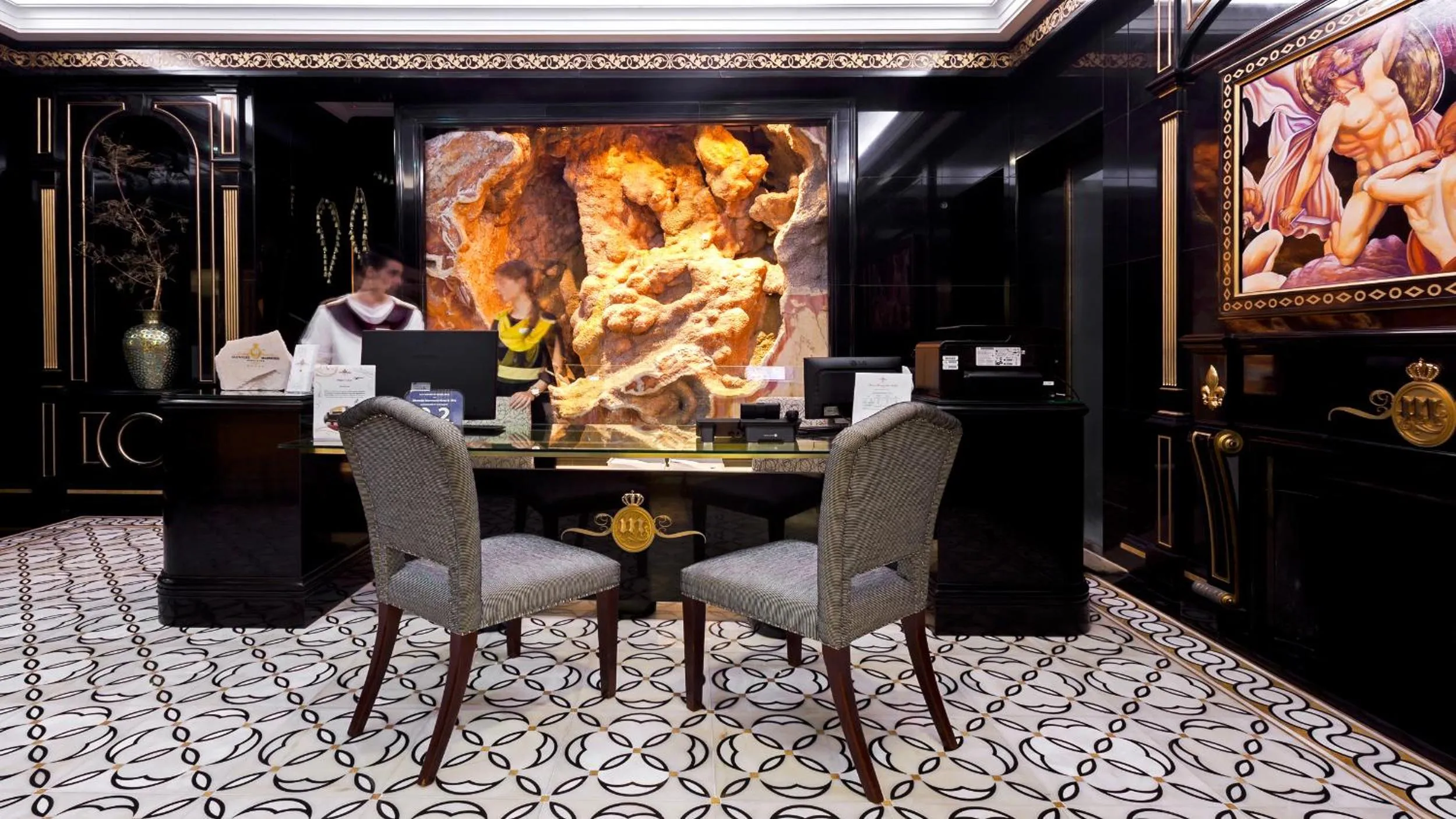 Lobby or reception in Alentejo Marmòris Hotel & Spa