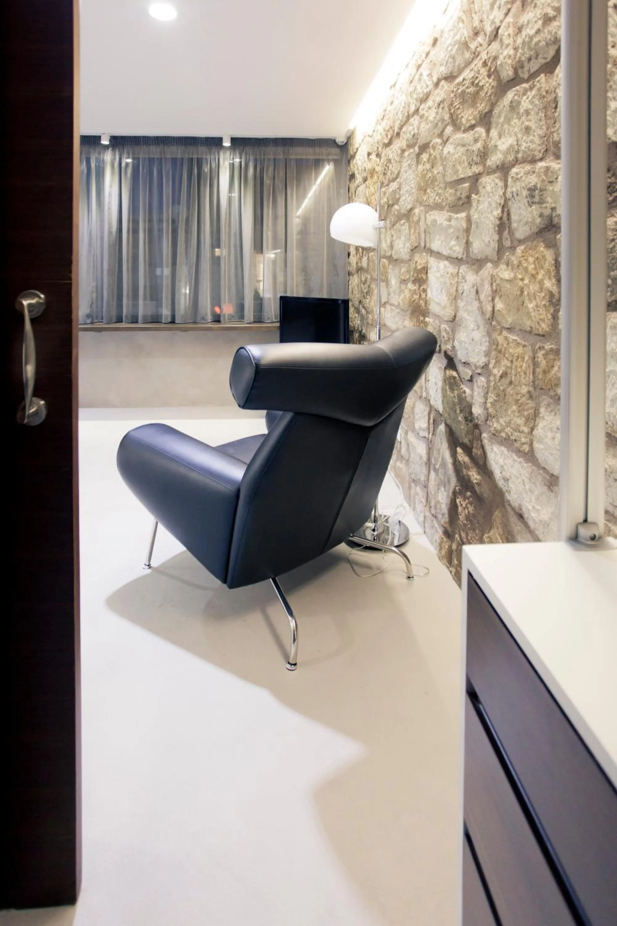 Seating area in Hotel Restaurante Masía la Torre