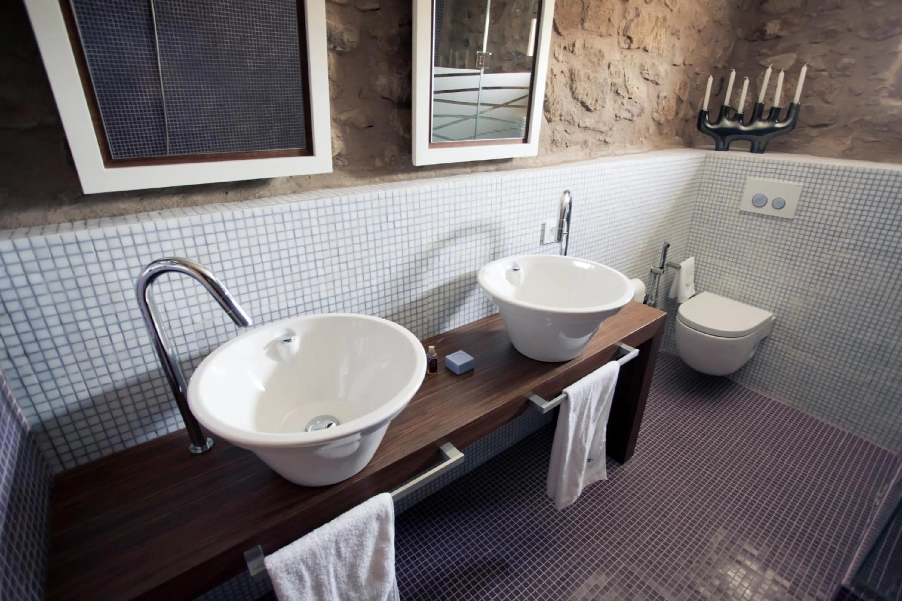 Bathroom in Hotel Restaurante Masía la Torre