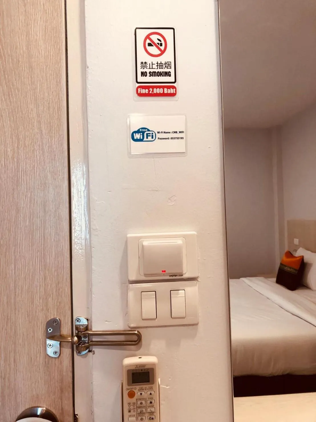 Bed in Chiangmun Boutique