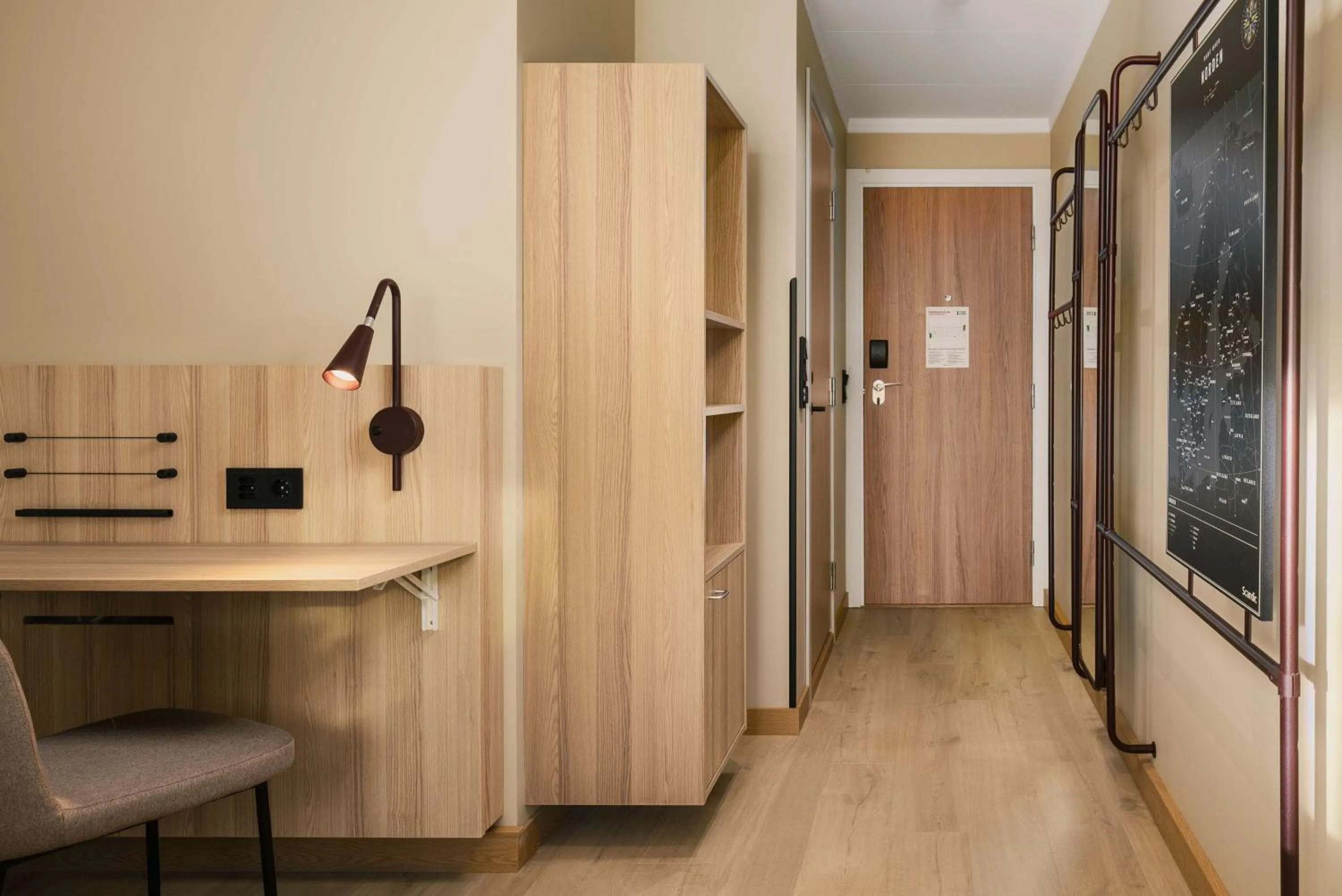 Bedroom in Scandic Gardermoen