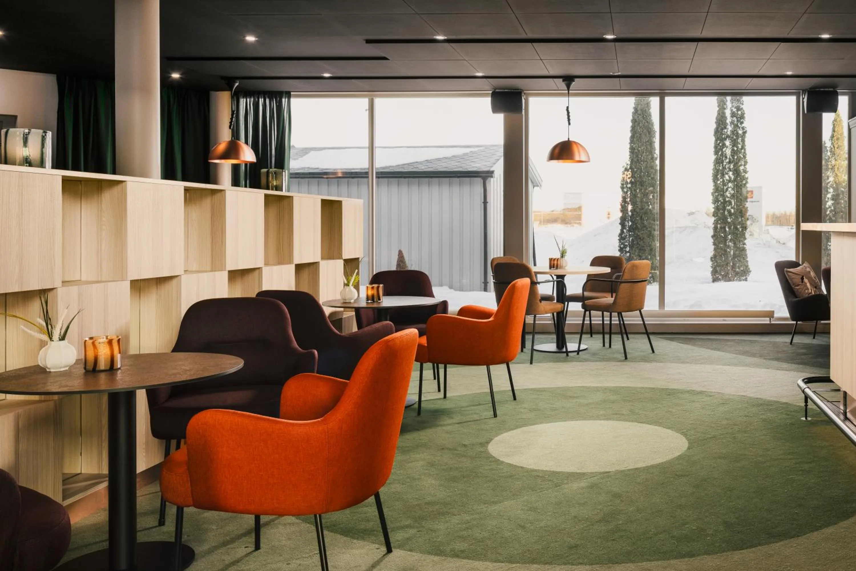 Lobby or reception in Scandic Gardermoen