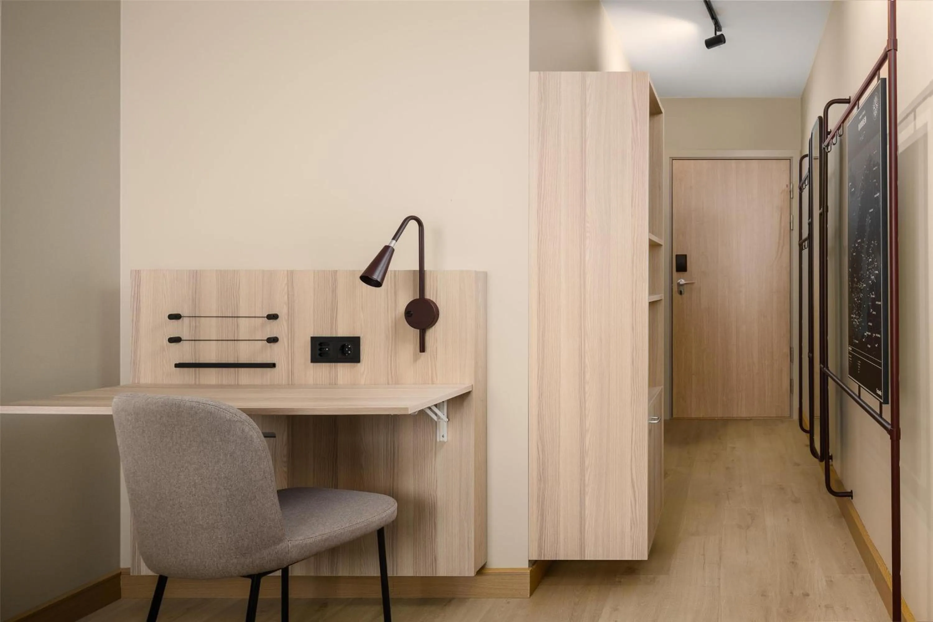 Bedroom in Scandic Gardermoen