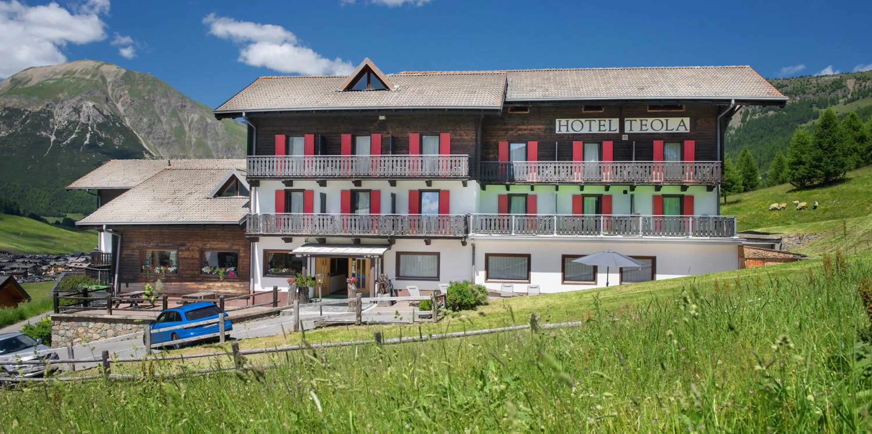 Property building in Hotel Teola