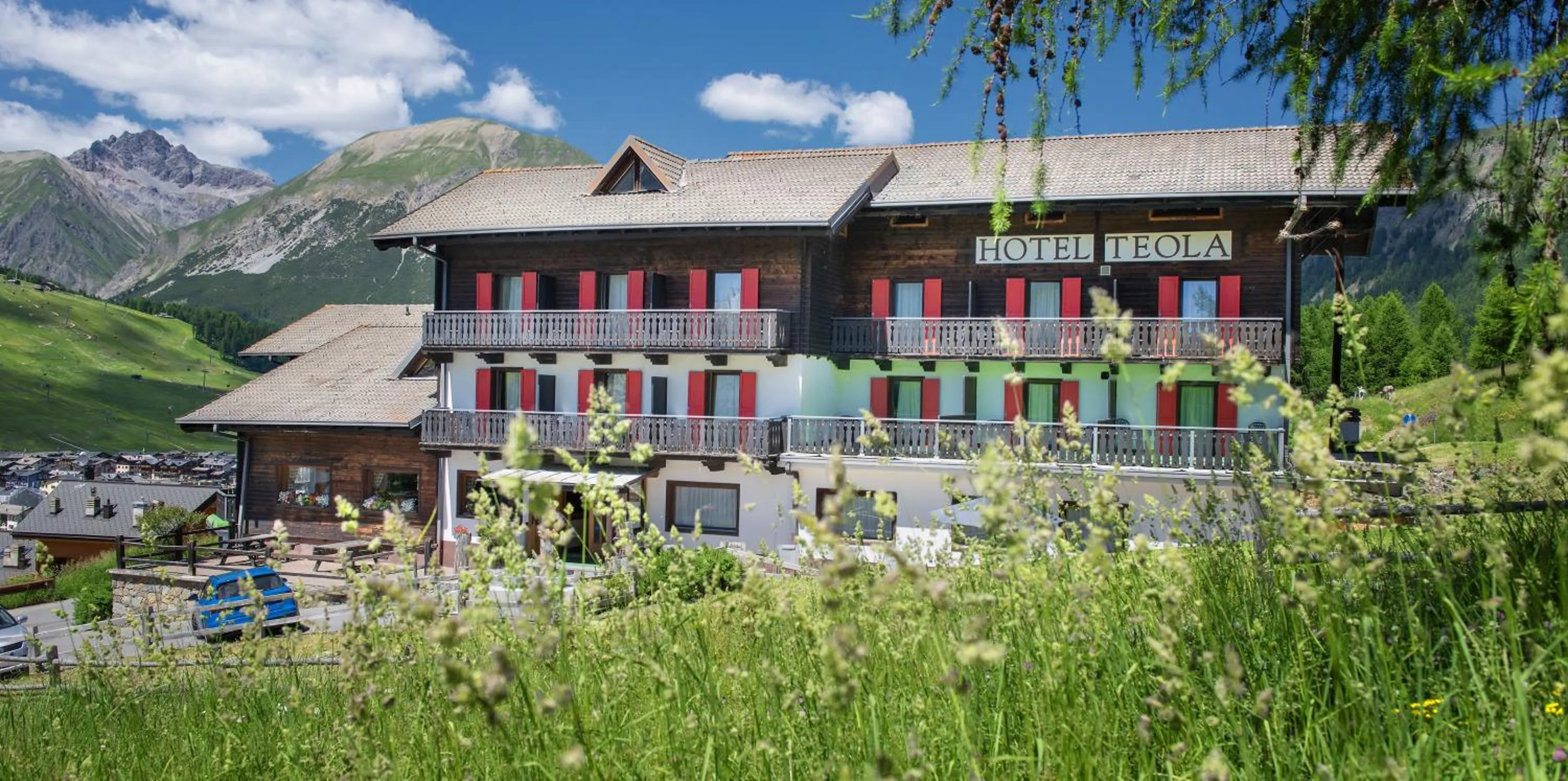 Property building in Hotel Teola