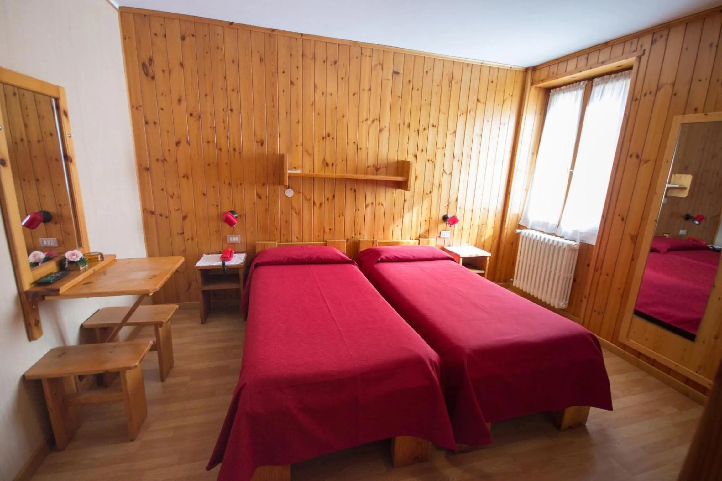 Bed in Meublé Albergo Dante