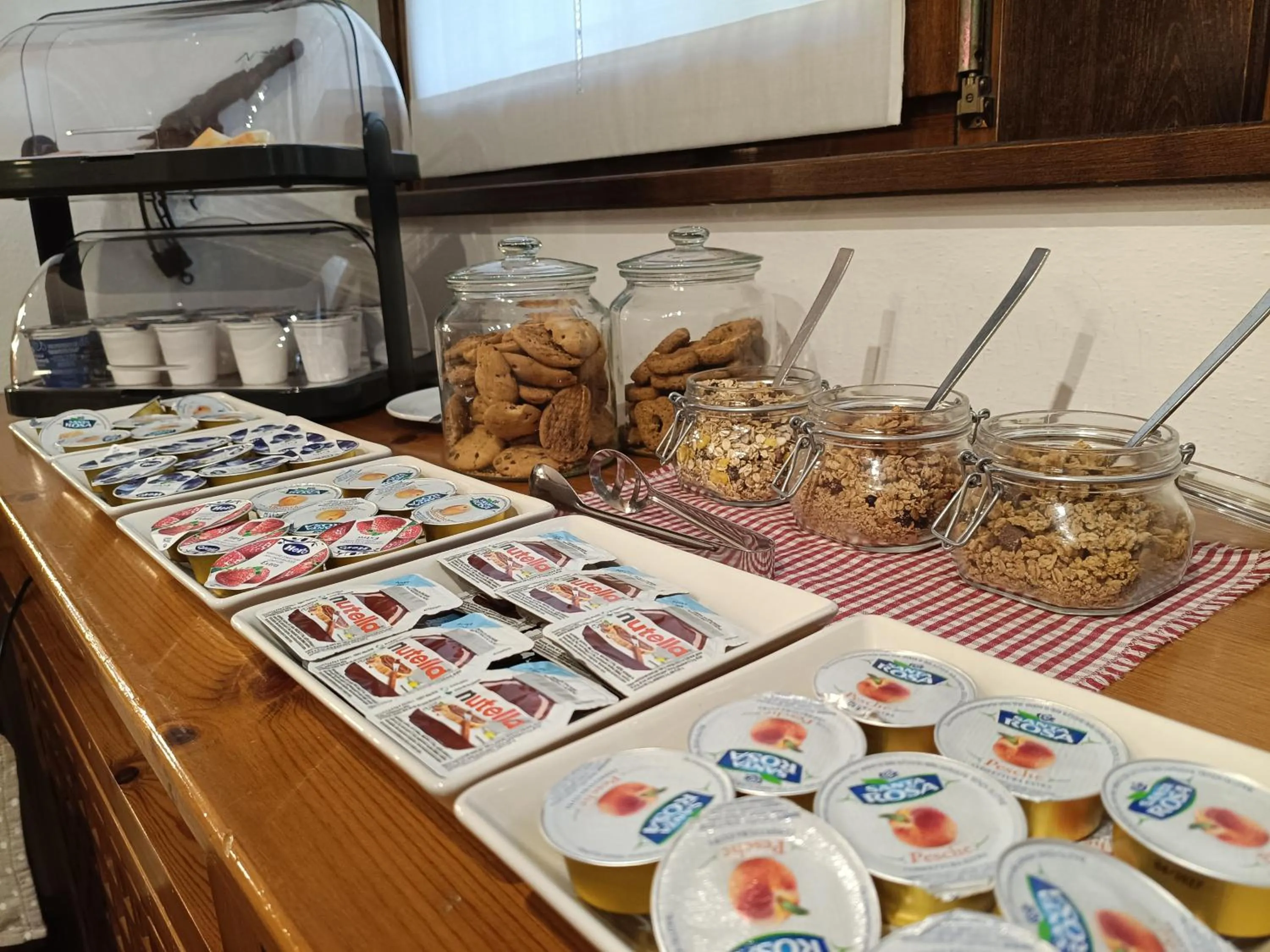 Breakfast in Meublé Albergo Dante