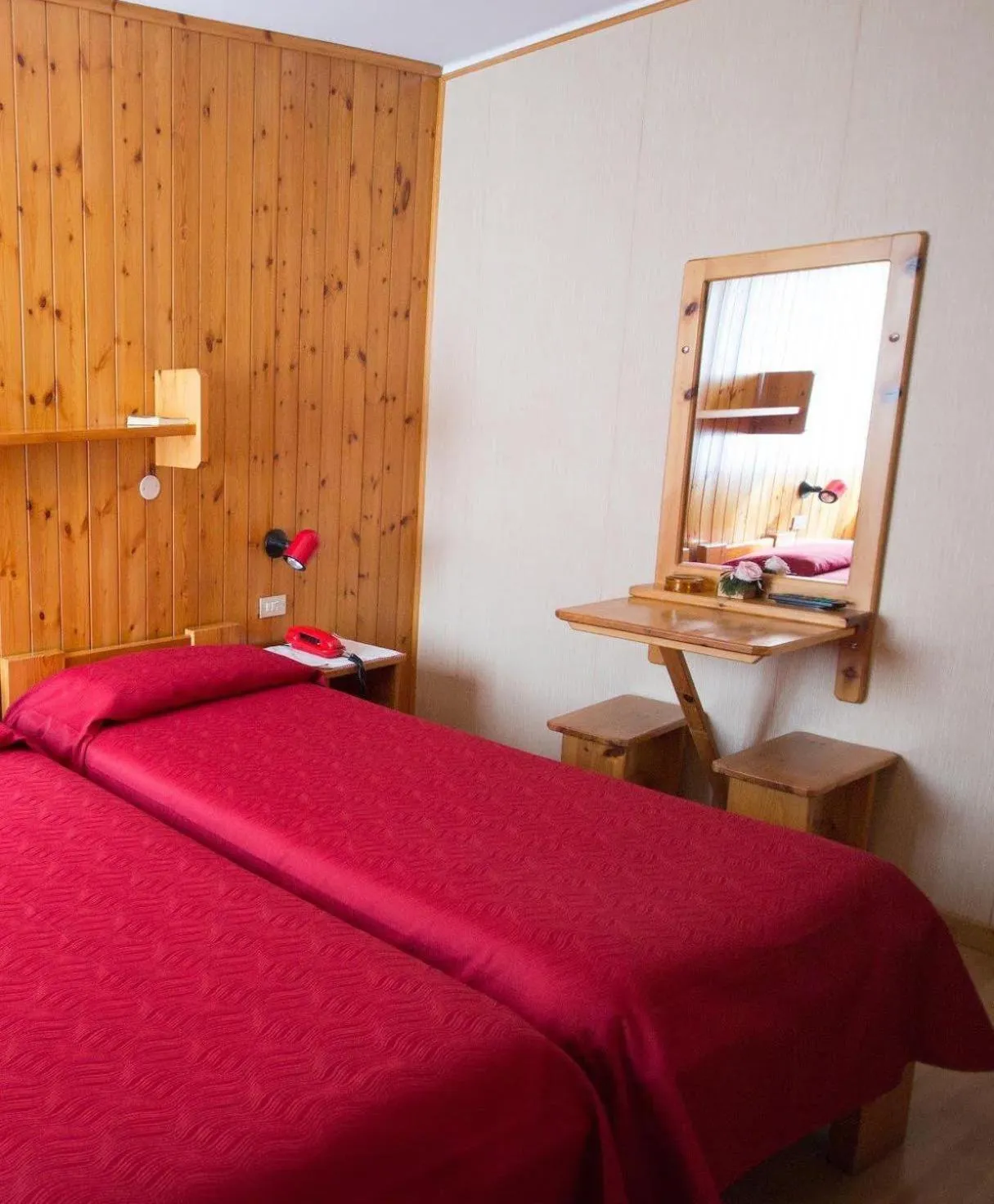 Bed in Meublé Albergo Dante