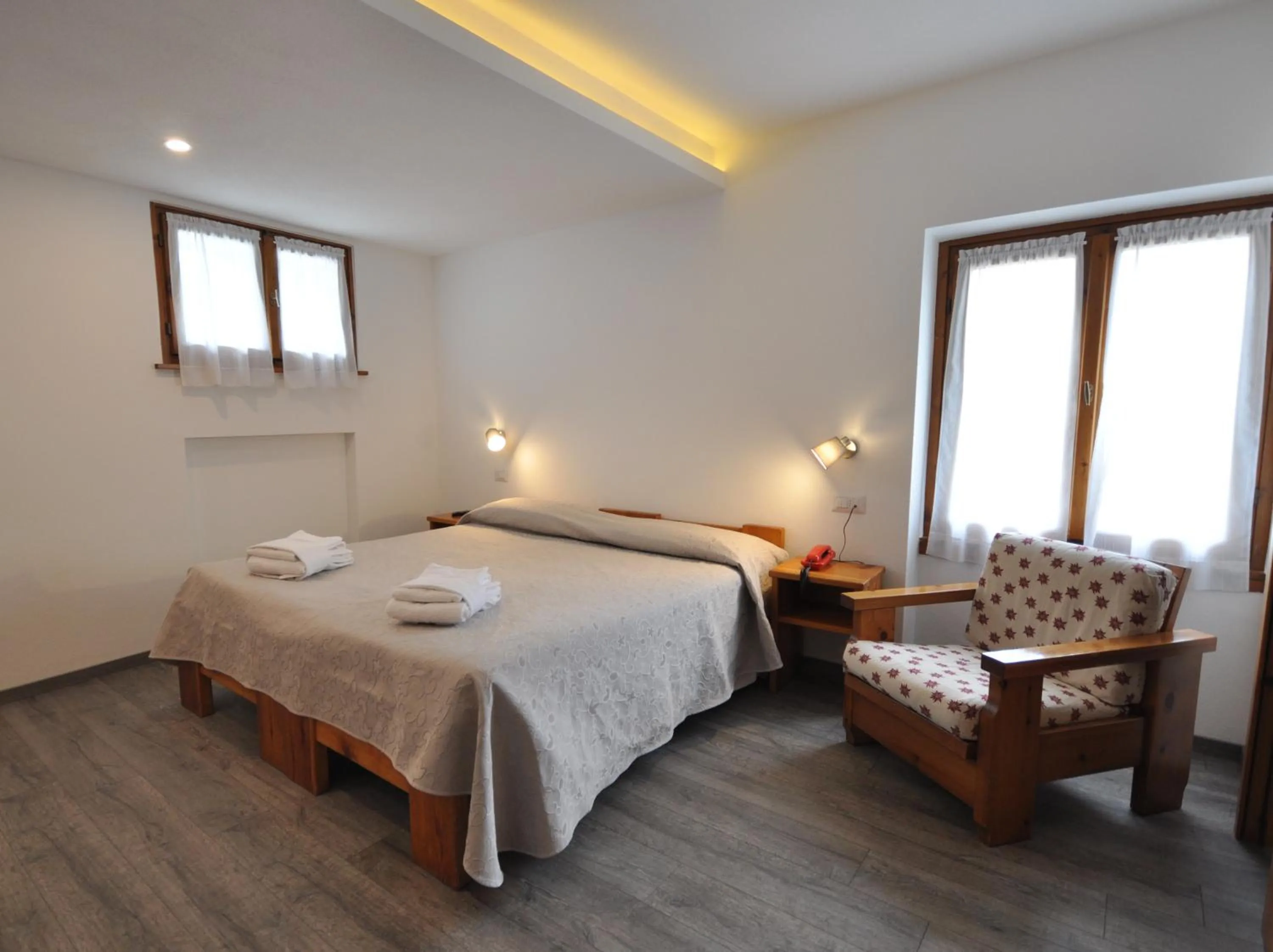 Bed in Meublé Albergo Dante