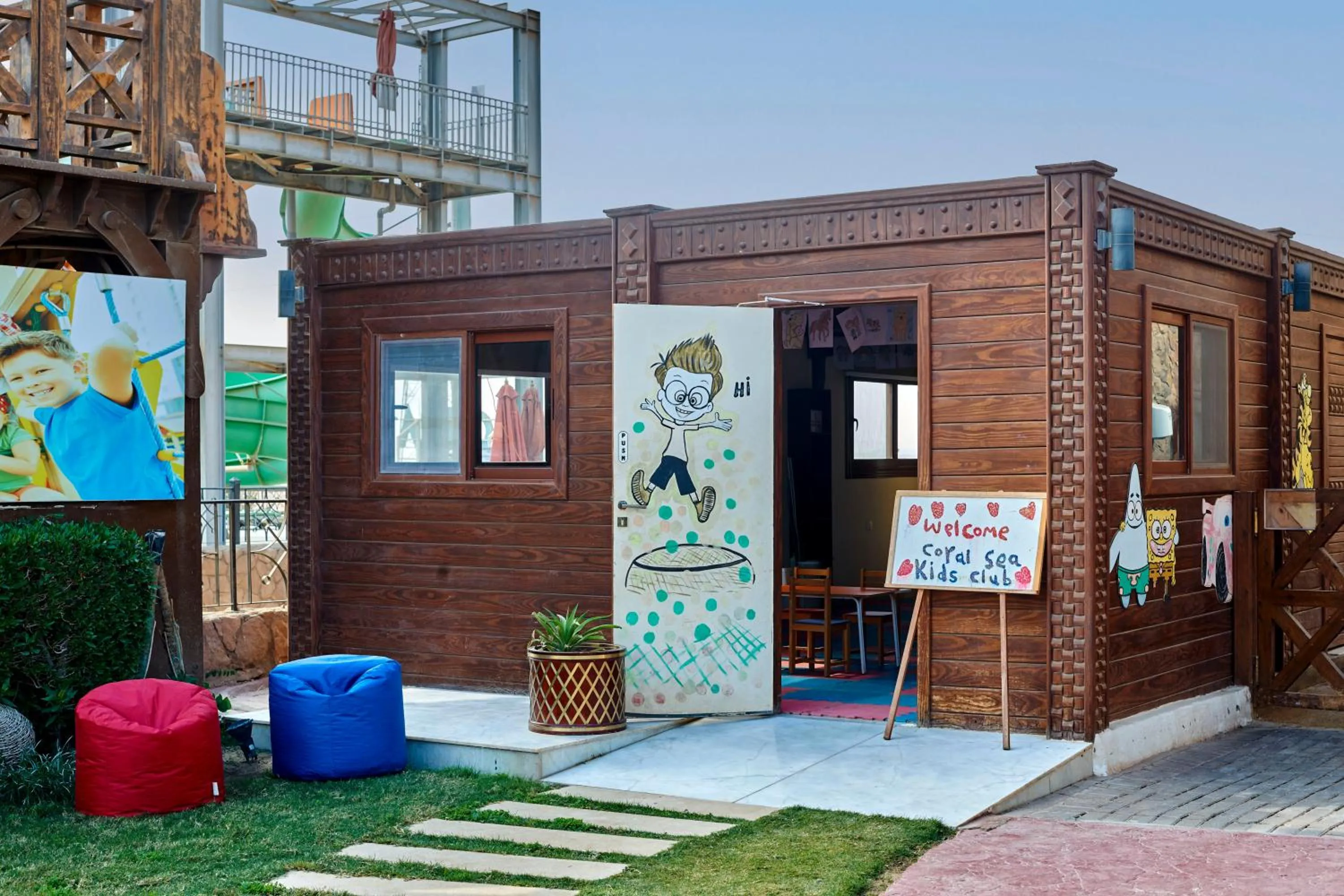 Kids's club in Coral Sea Beach and Aqua Park