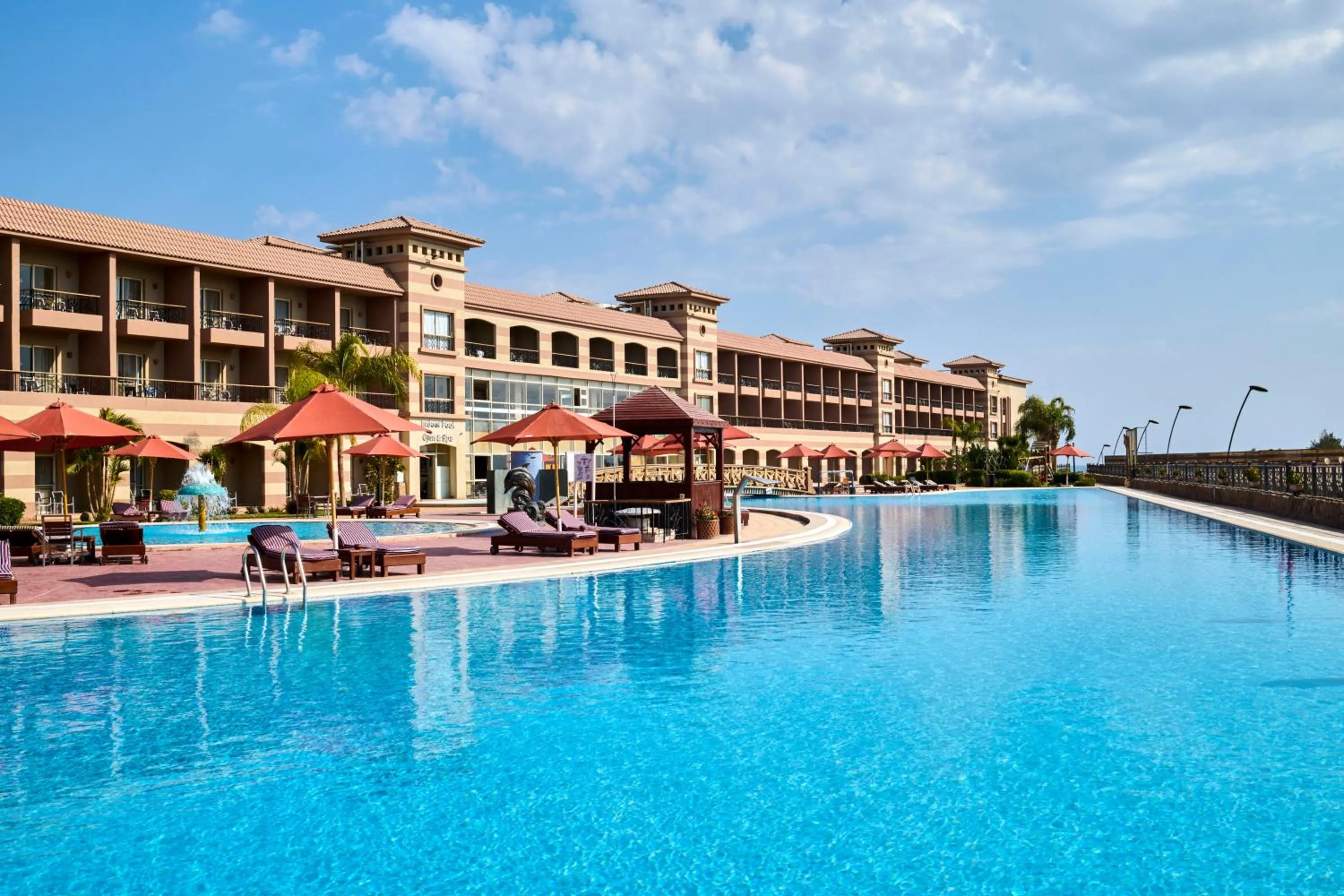 Swimming pool in Coral Sea Beach and Aqua Park