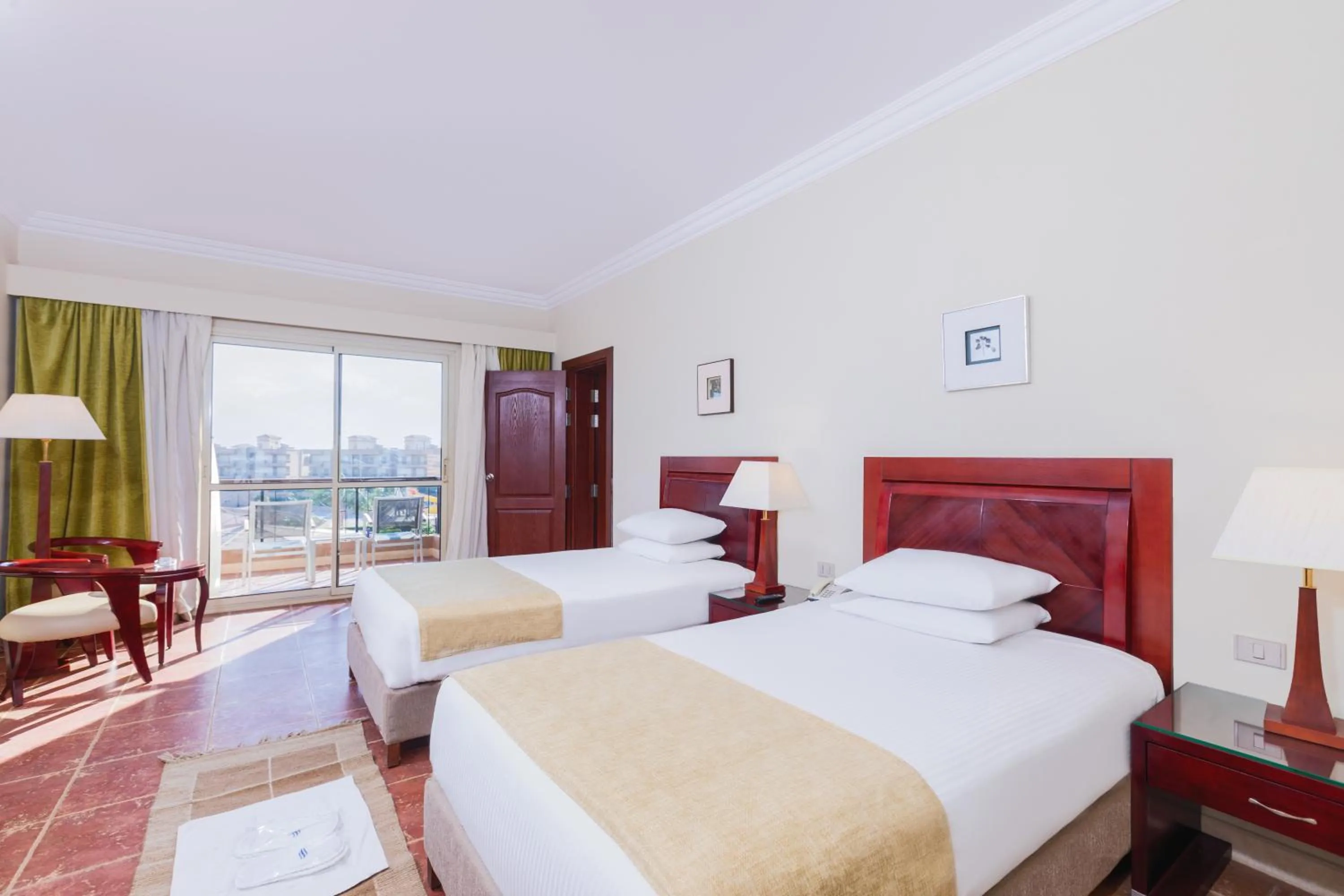 Bedroom, Bed in Coral Sea Beach and Aqua Park