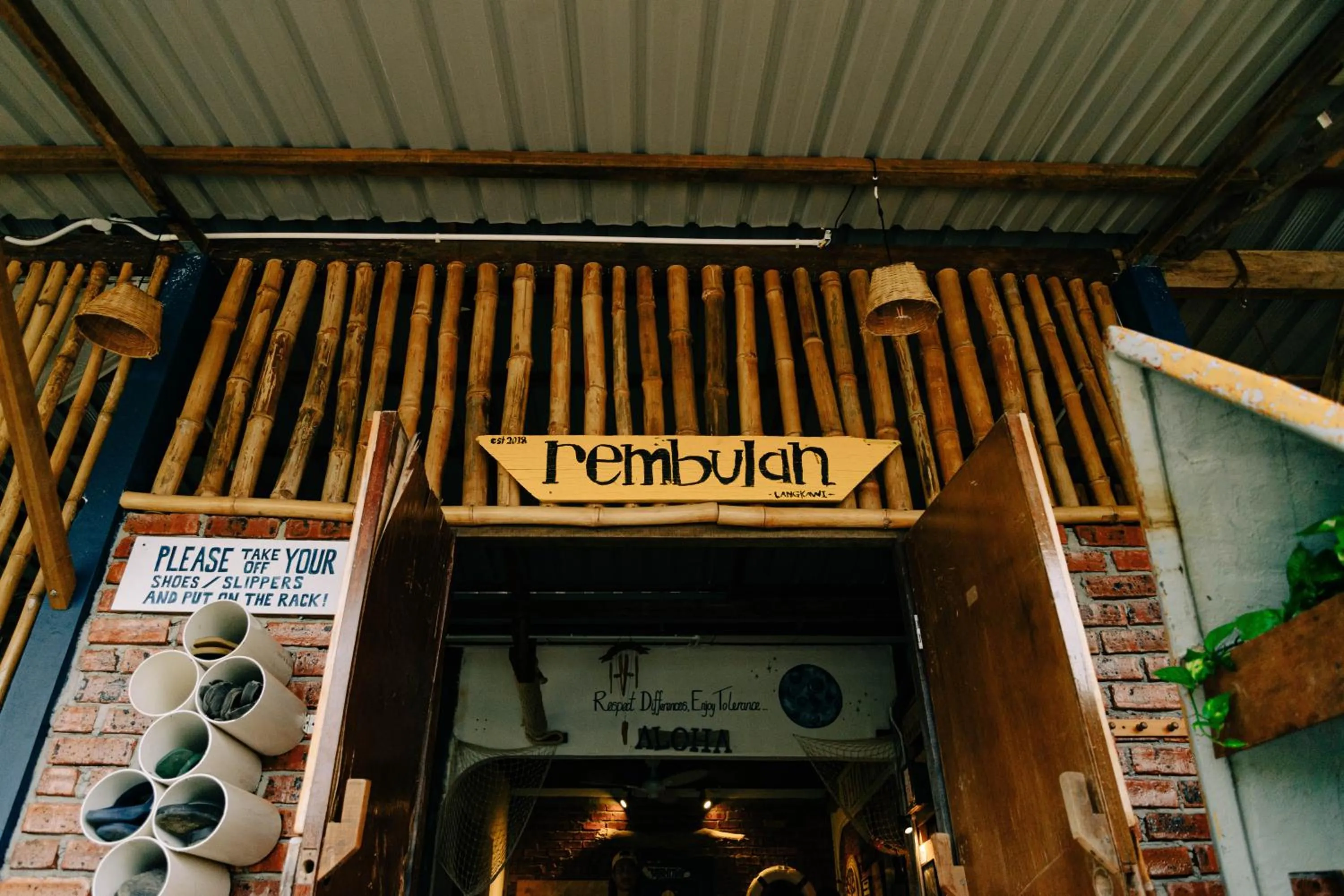 Facade/entrance in Rembulan Langkawi Guesthouse