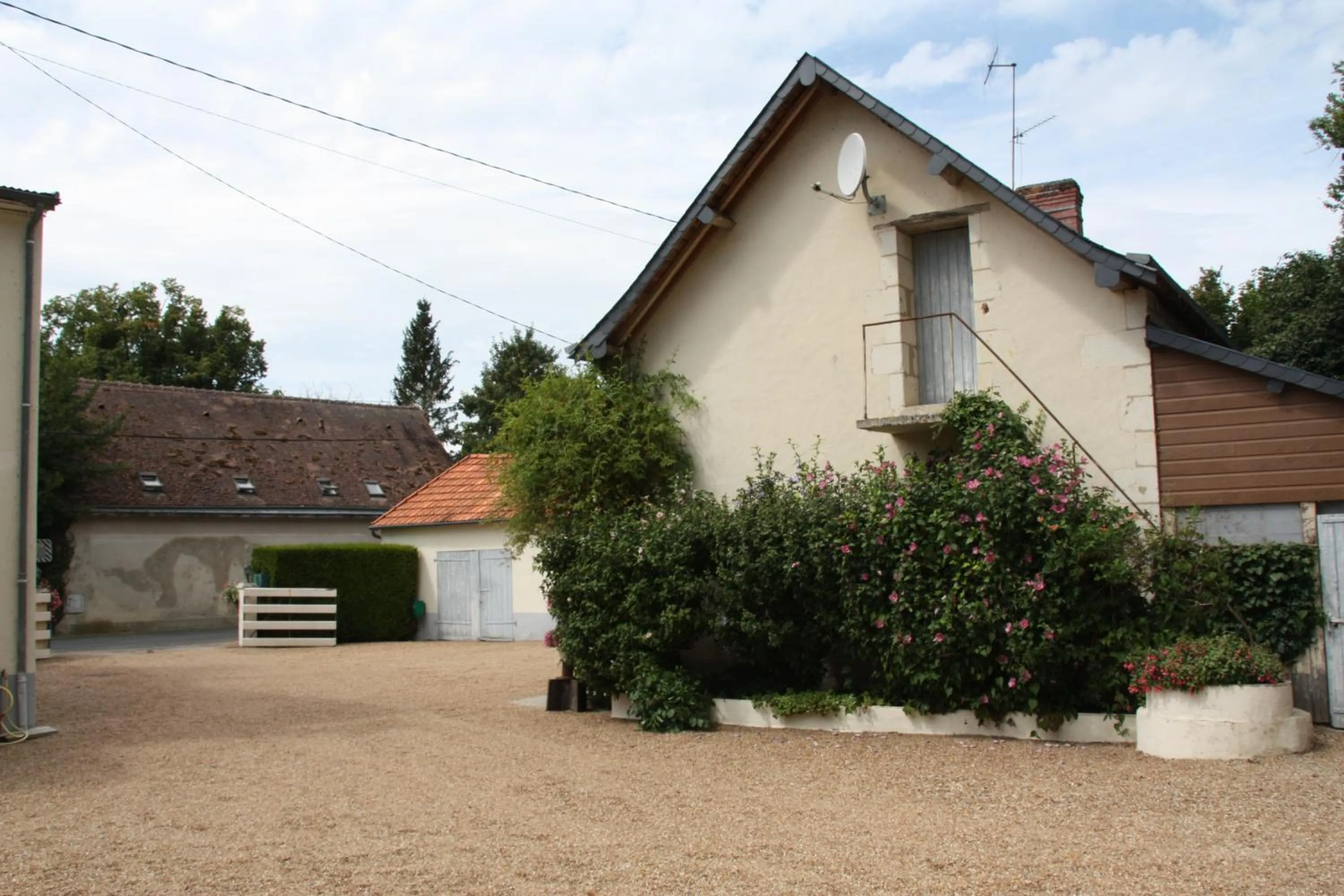 Area and facilities in L'Auberge du Port des Roches