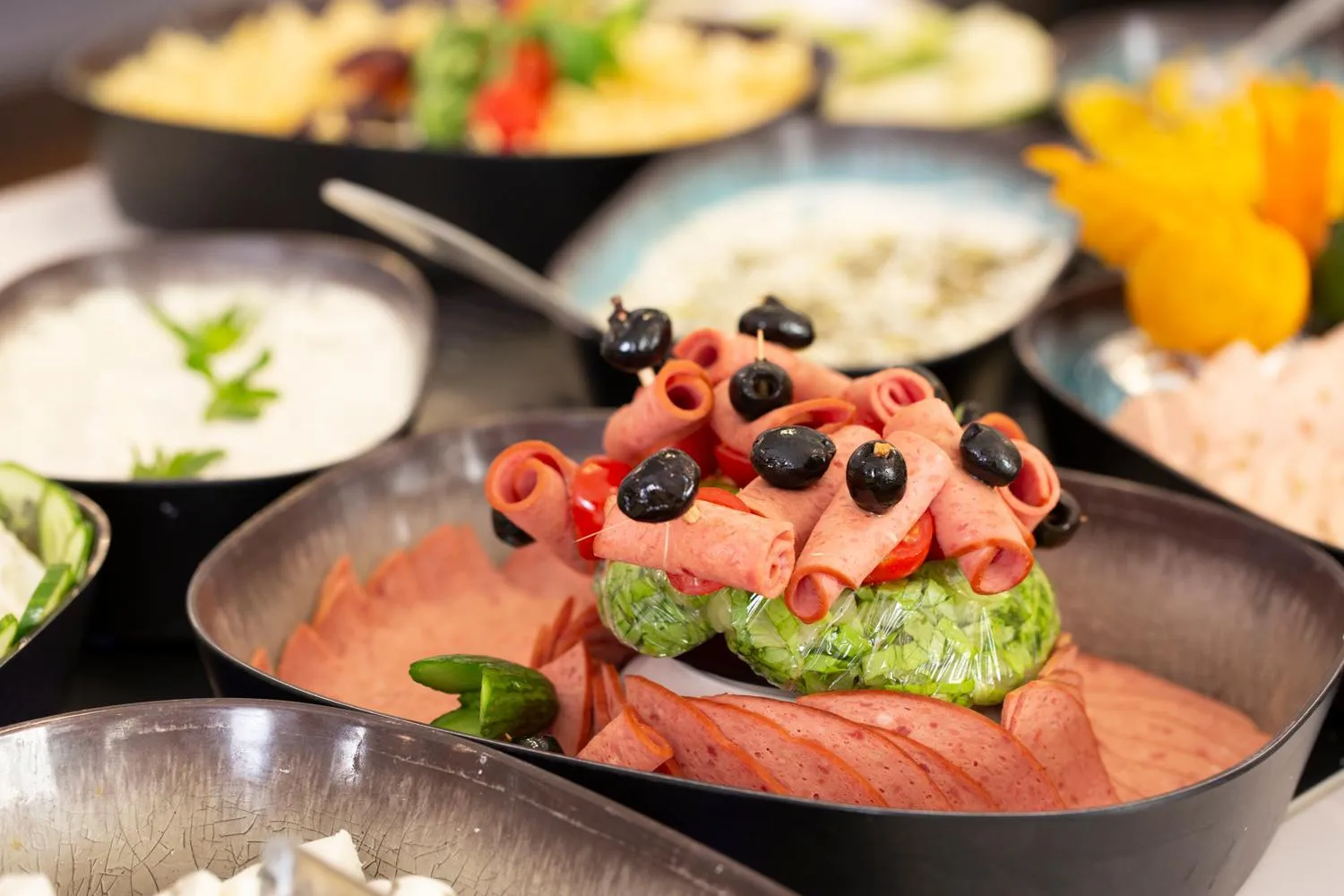 Breakfast in Golden Walls Hotel