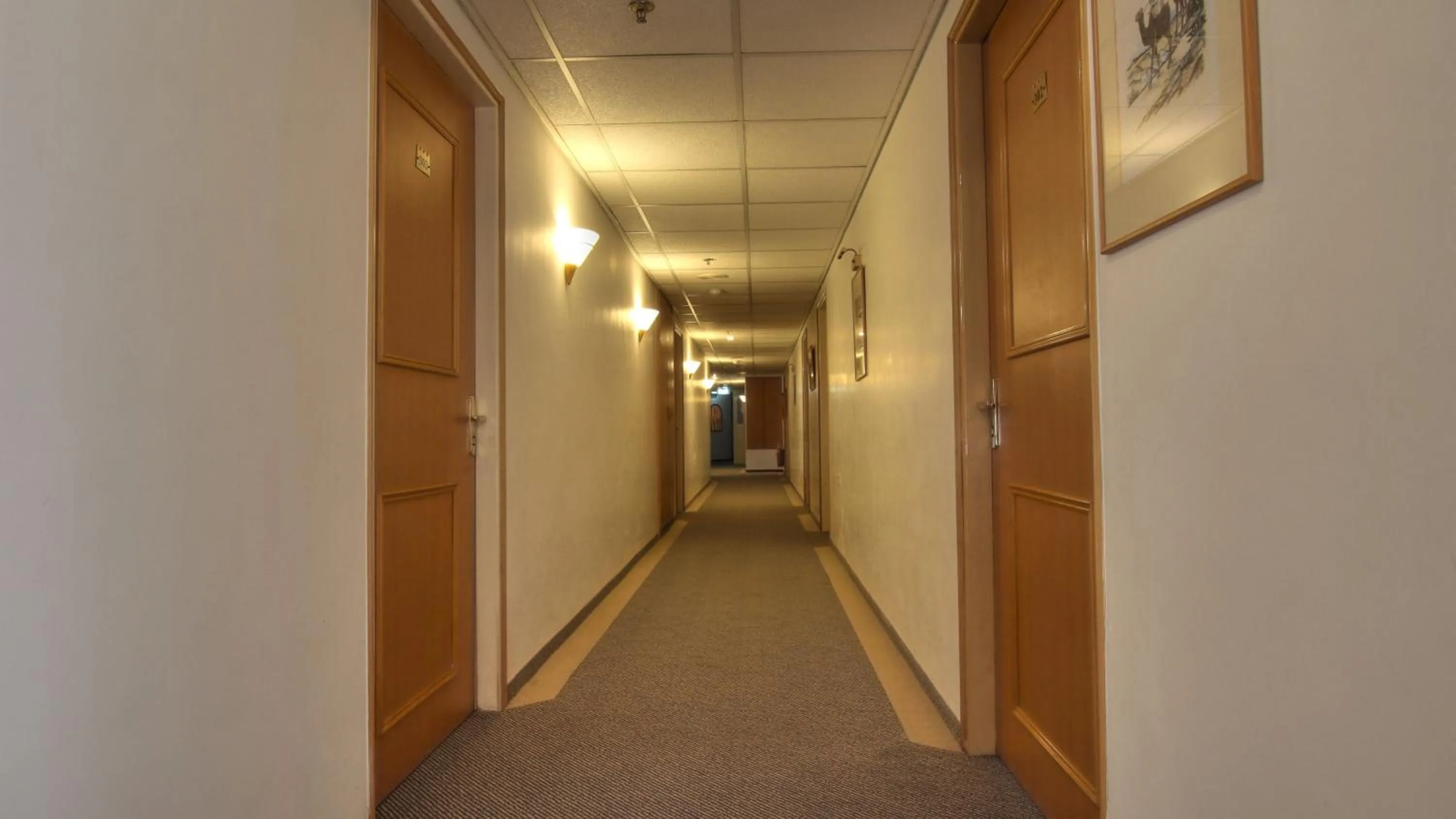 Decorative detail in Golden Walls Hotel